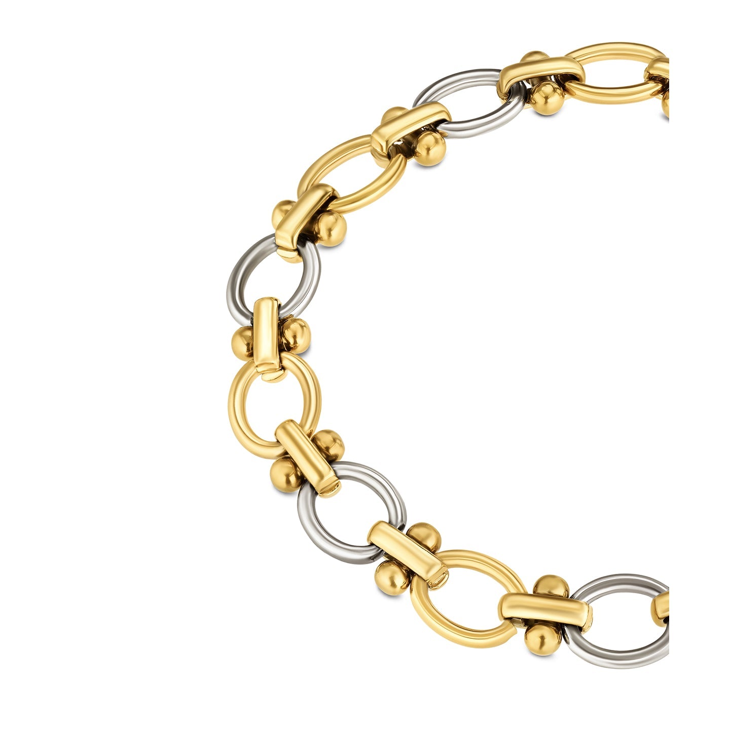 Ana Joalheiros - Pulseiras One - Pulseira One Senhora Infinite Bicolor OJBA48SG