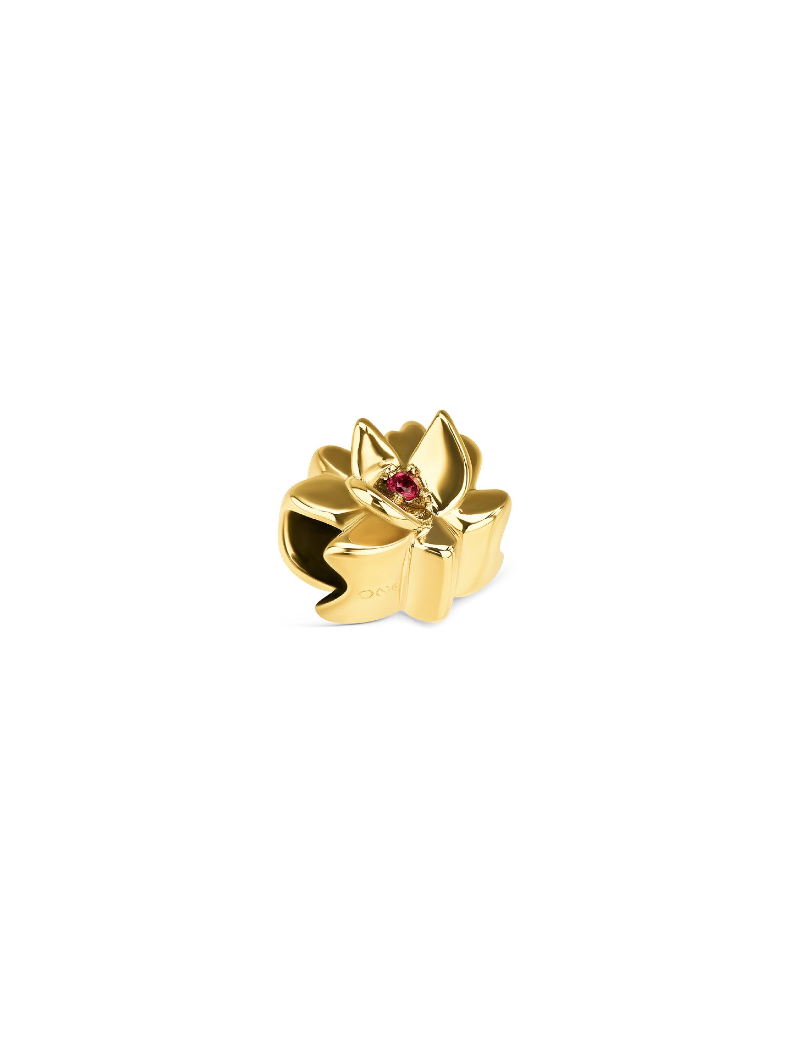 Ana Joalheiros - Pulseiras One - Pulseira One Story Energy for Life Lotus Golden OJCS03G