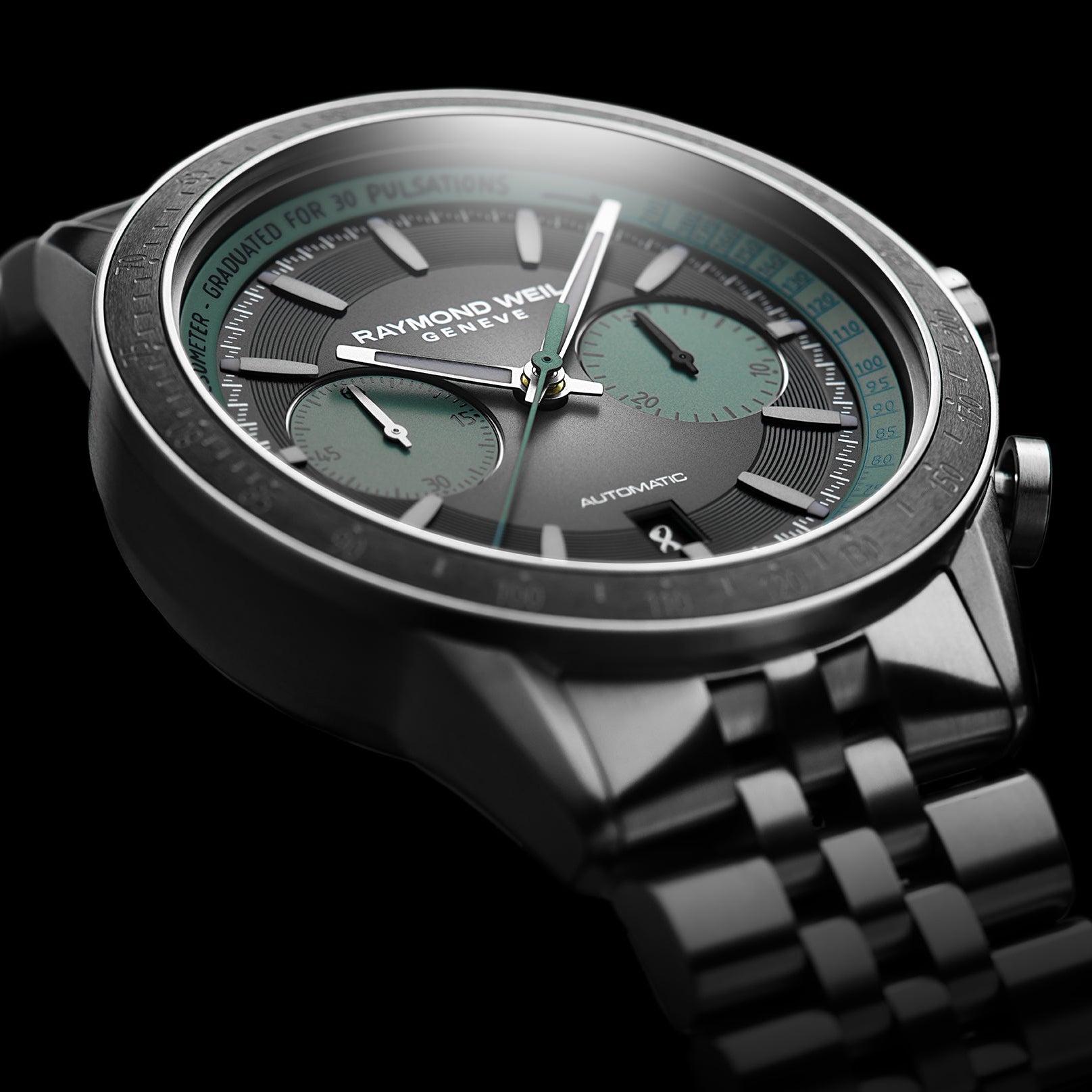 Relógio Raymond Weil Freelancer Titanium Bi-Compax