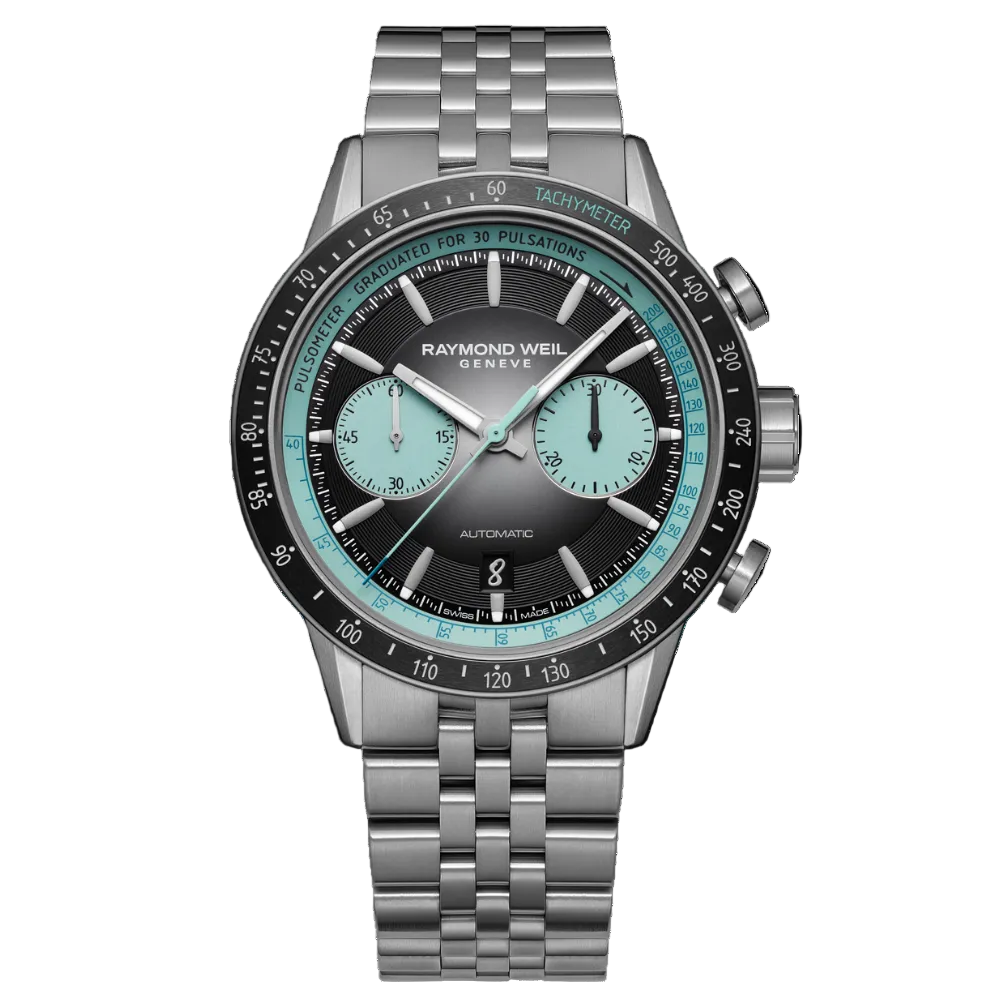 Raymond Weil Freelancer Titanium Bi-Compax Watch