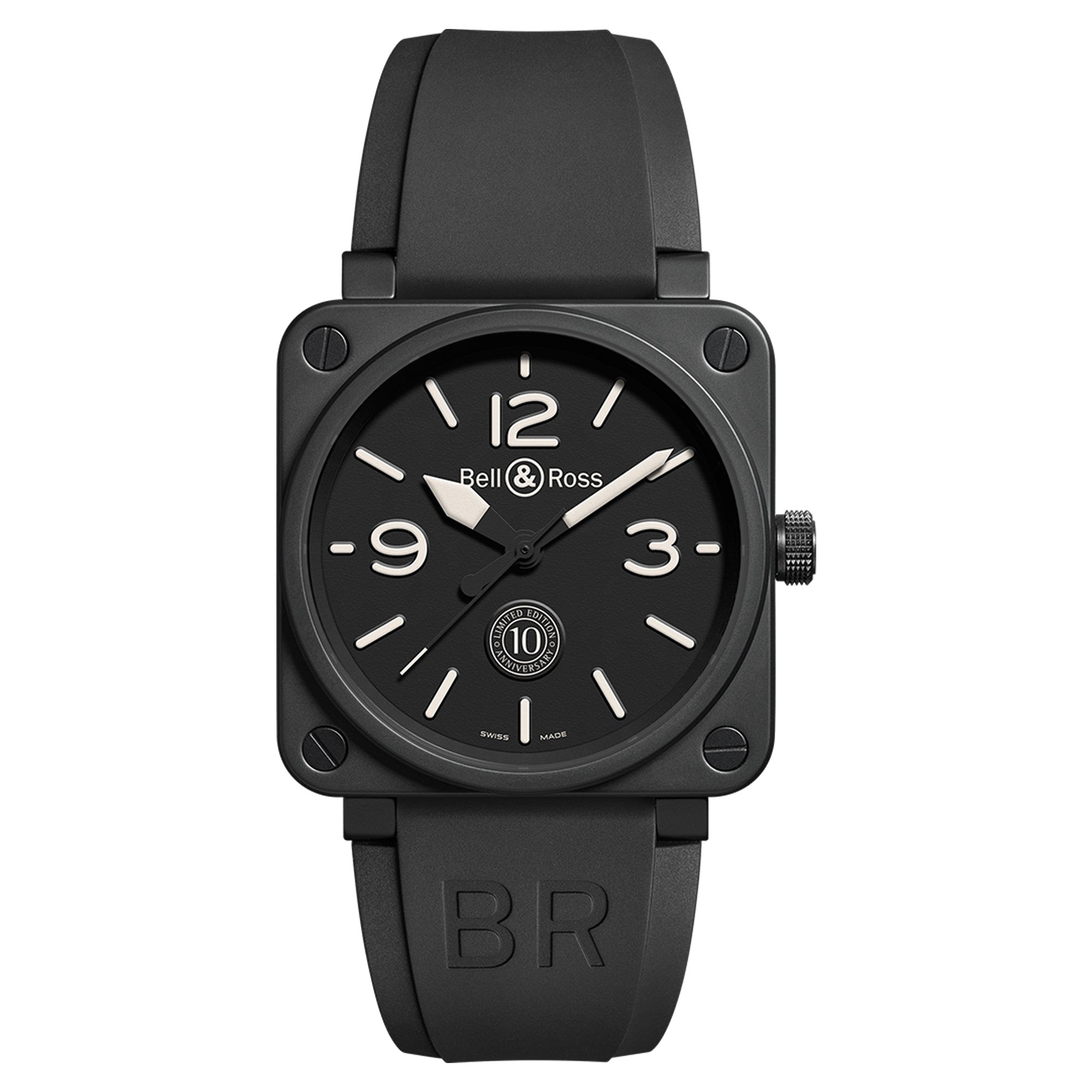 Ana Joalheiros - Relógios Bell & Ross - Relógio para homem Bell & Ross BR 01 10 TH ANNIVERSARY BR0192-10TH-CE