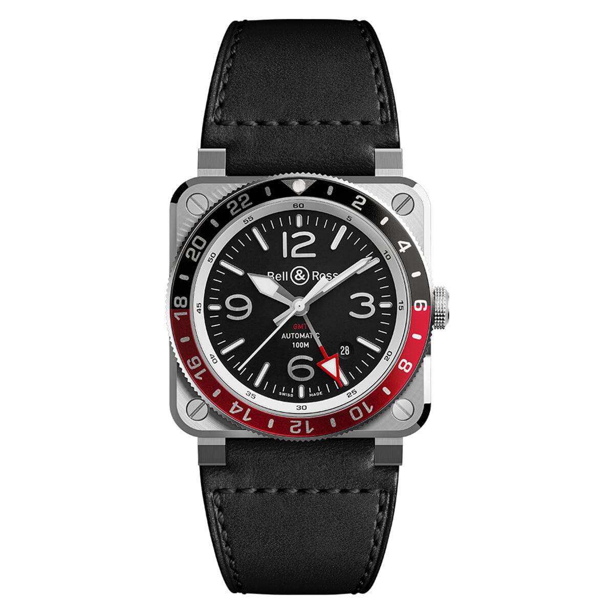 Ana Joalheiros - Relógios Bell & Ross - Relógio para homem Bell & Ross BR 03-93 GMT. BR0393-BL-ST/SCA