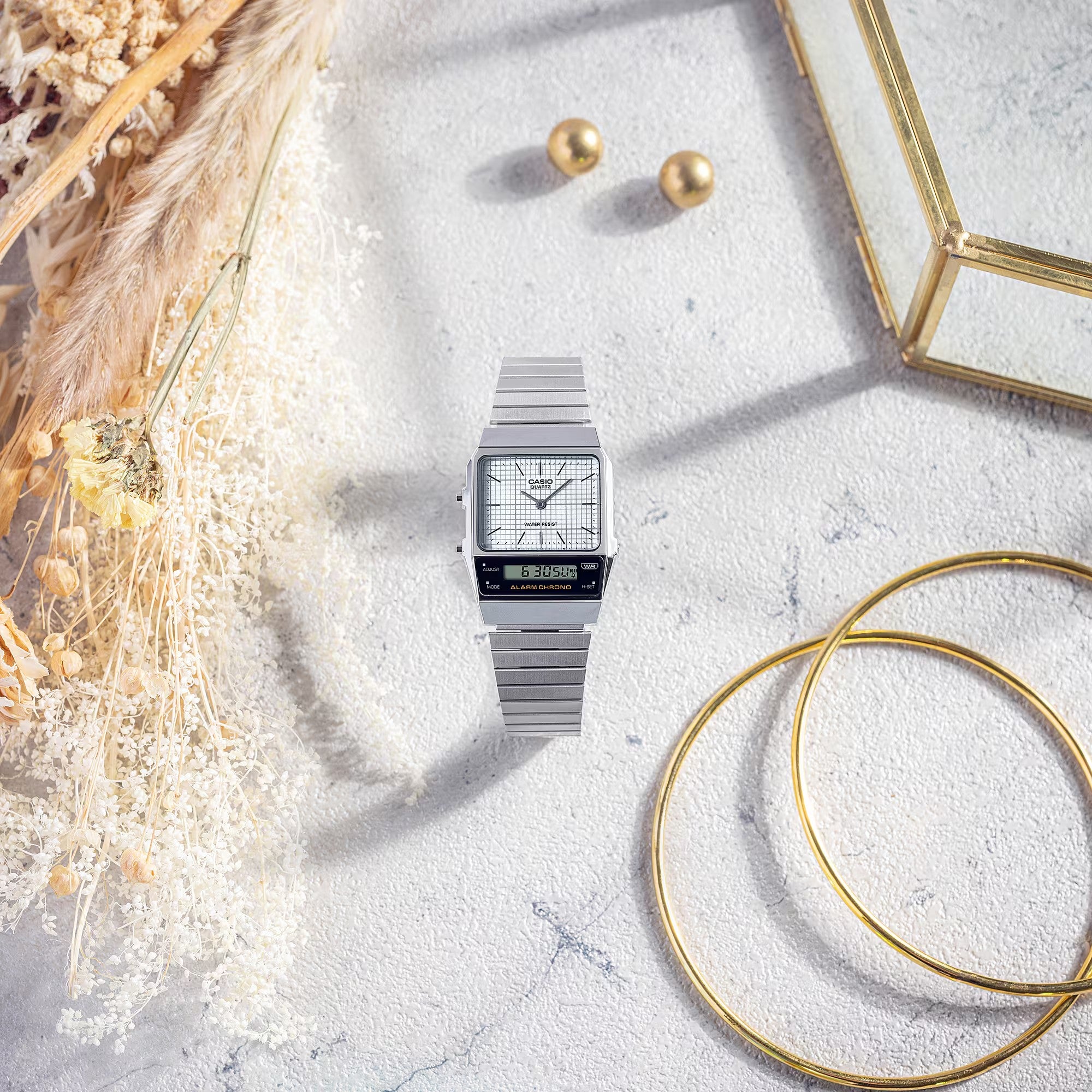 Relógio Casio Edgy Collection AQ-800E-7AEF - Ana Joalheiros