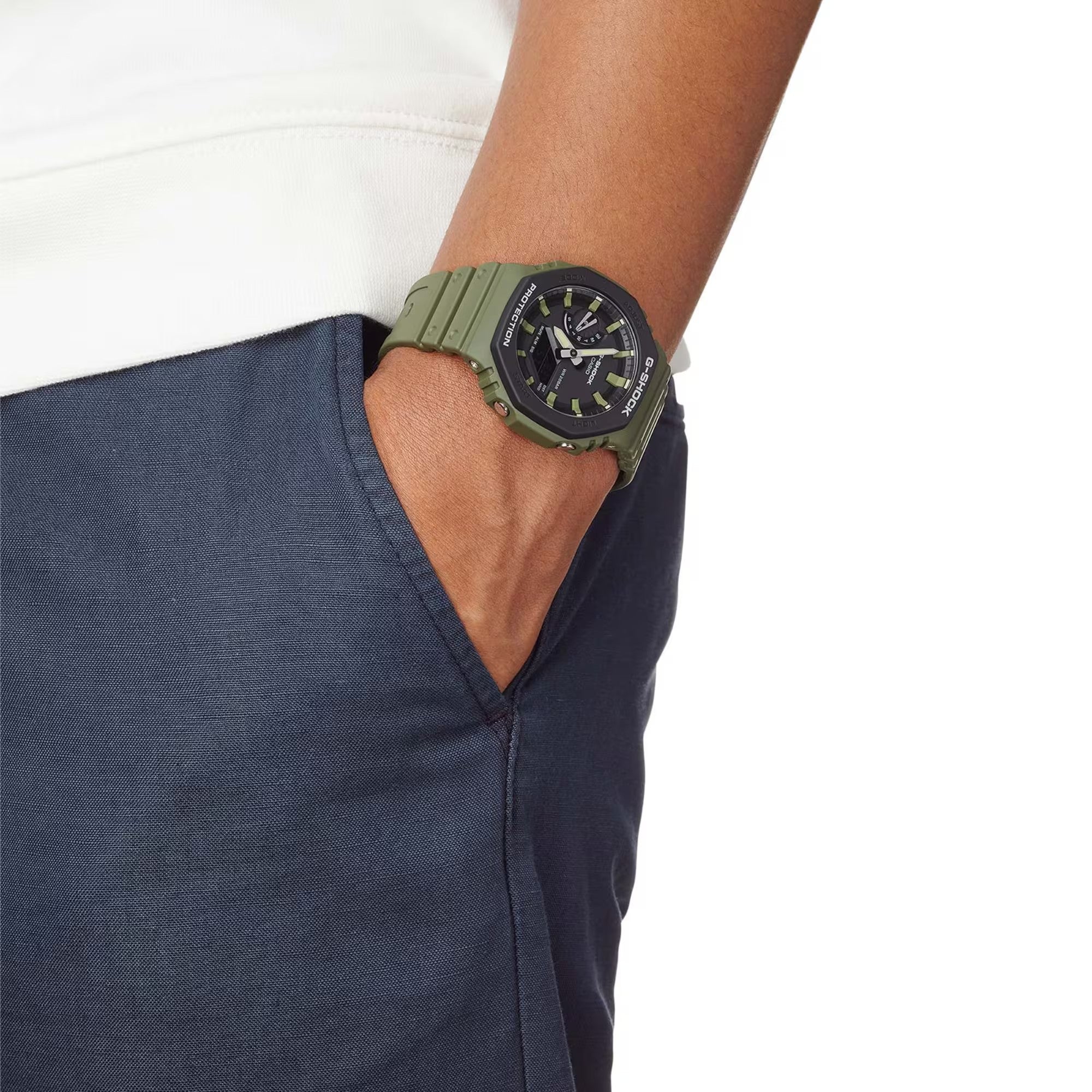 Ana Joalheiros - Relógios G Shock - Relógio Casio G-Shock Masculino GA-2110SU-3AER no Pulso