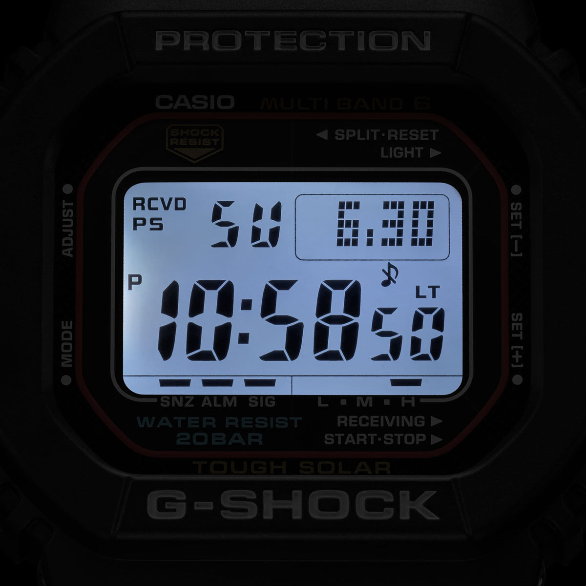 Ana Joalheiros - Relógios G Shock - Relógio Casio G-Shock Masculino GW-M5610U-1ER LED