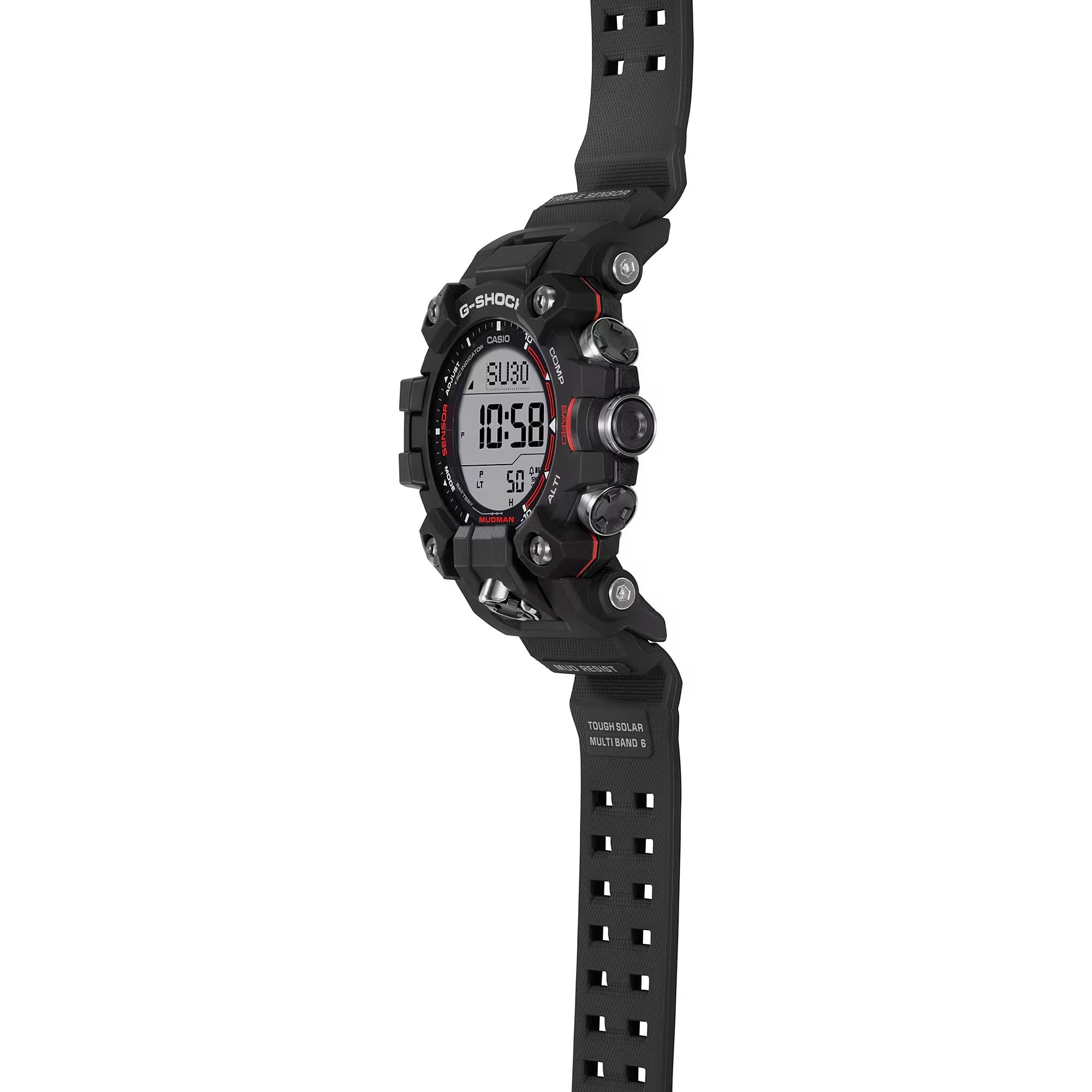 Ana Joalheiros - Relógios G Shock - Relógio Casio G-Shock Masculino MASTER OF G MUDMAN GW-9500-1ER Lateral