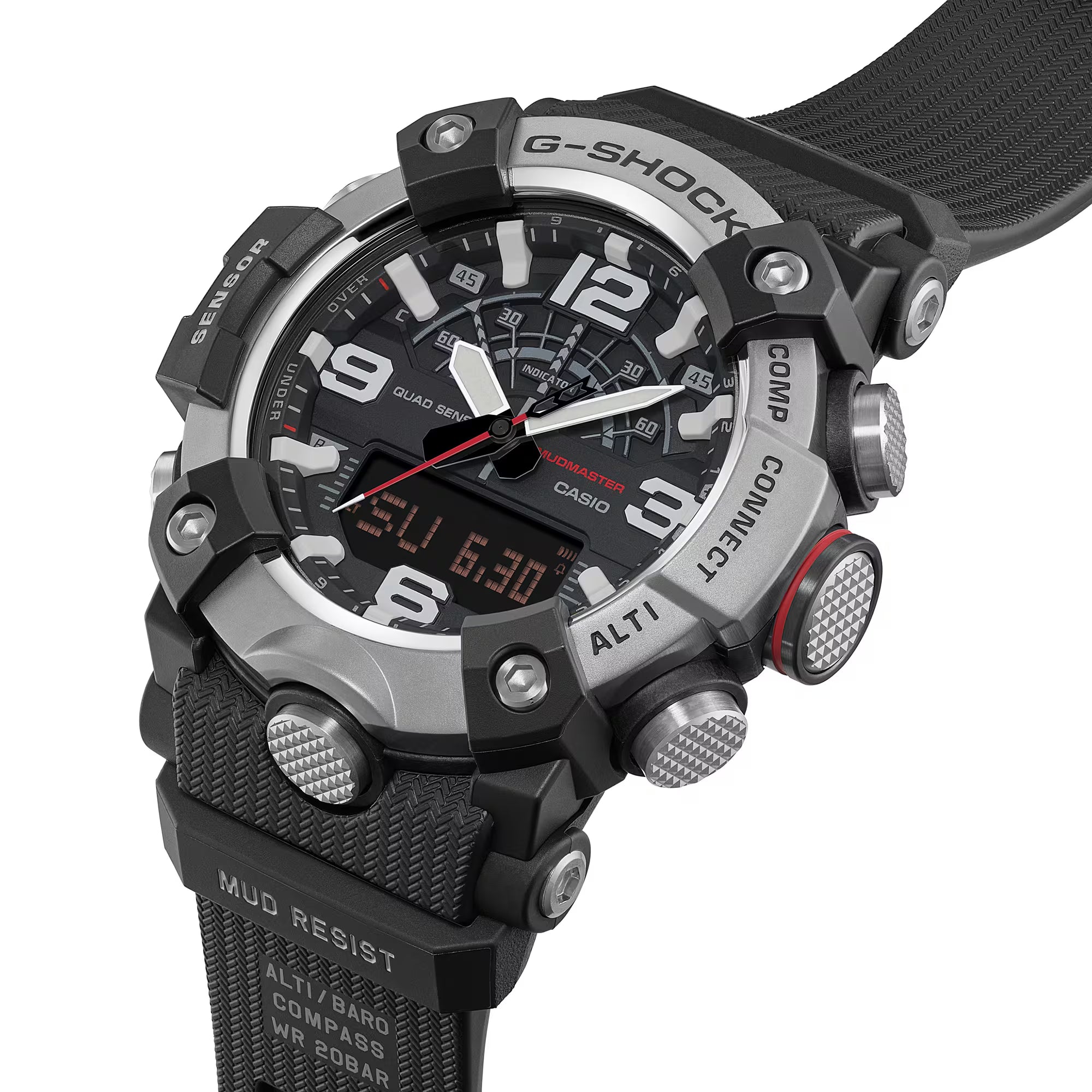 Ana Joalheiros - Relógios G Shock - Relógio Casio G-Shock Masculino MASTER OF G MUDMASTER GG-B100XM-1AER Lateral
