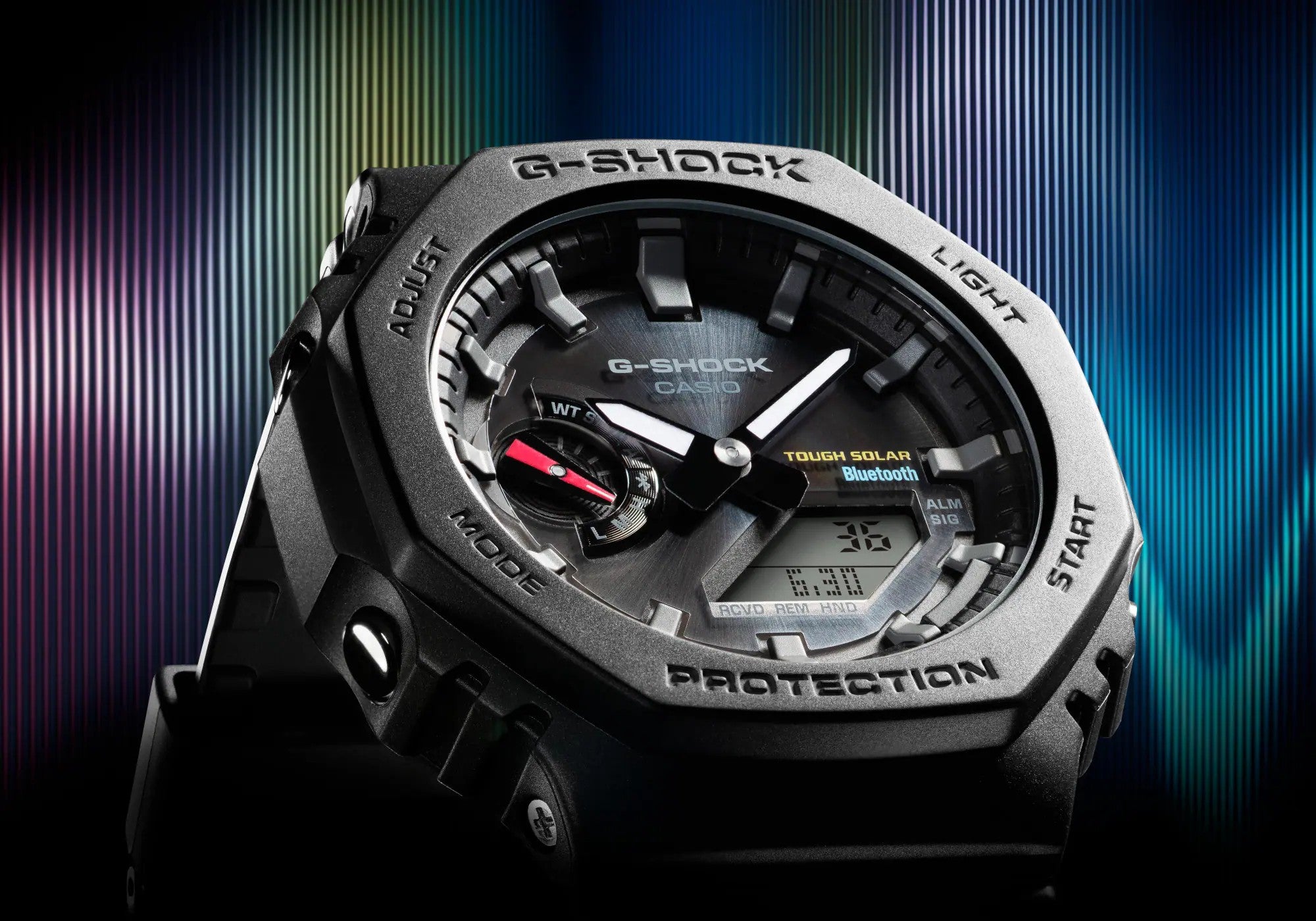 Ana Joalheiros - Relógios G Shock - Relógio Casio G-Shock Série GA-B2100-1AER Mostrador