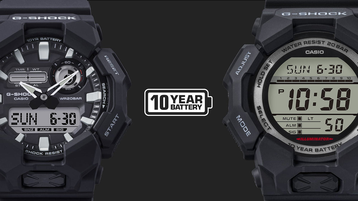 Ana Joalheiros - Relógios G Shock - Relógio Casio G-Shock Masculino Série GD-010-1A1ER no Pulso