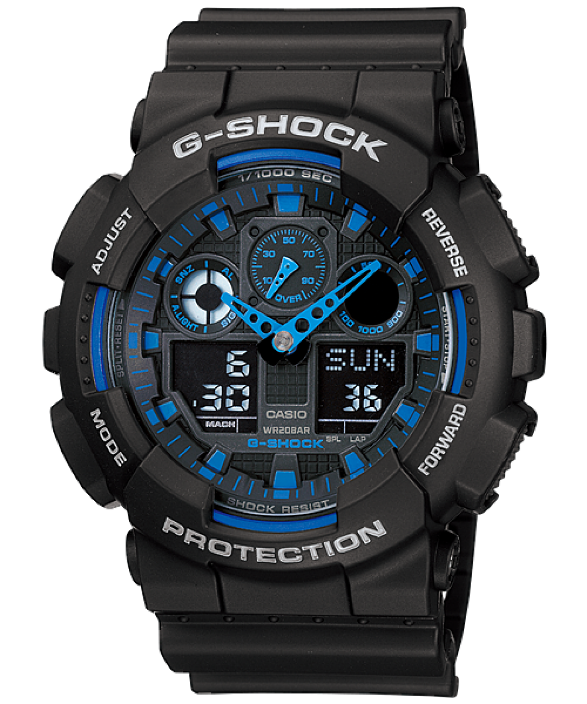 Ana Joalheiros - Relógios G Shock - Relógio Casio G-Shock Masculino Series GA-100-1A2ER