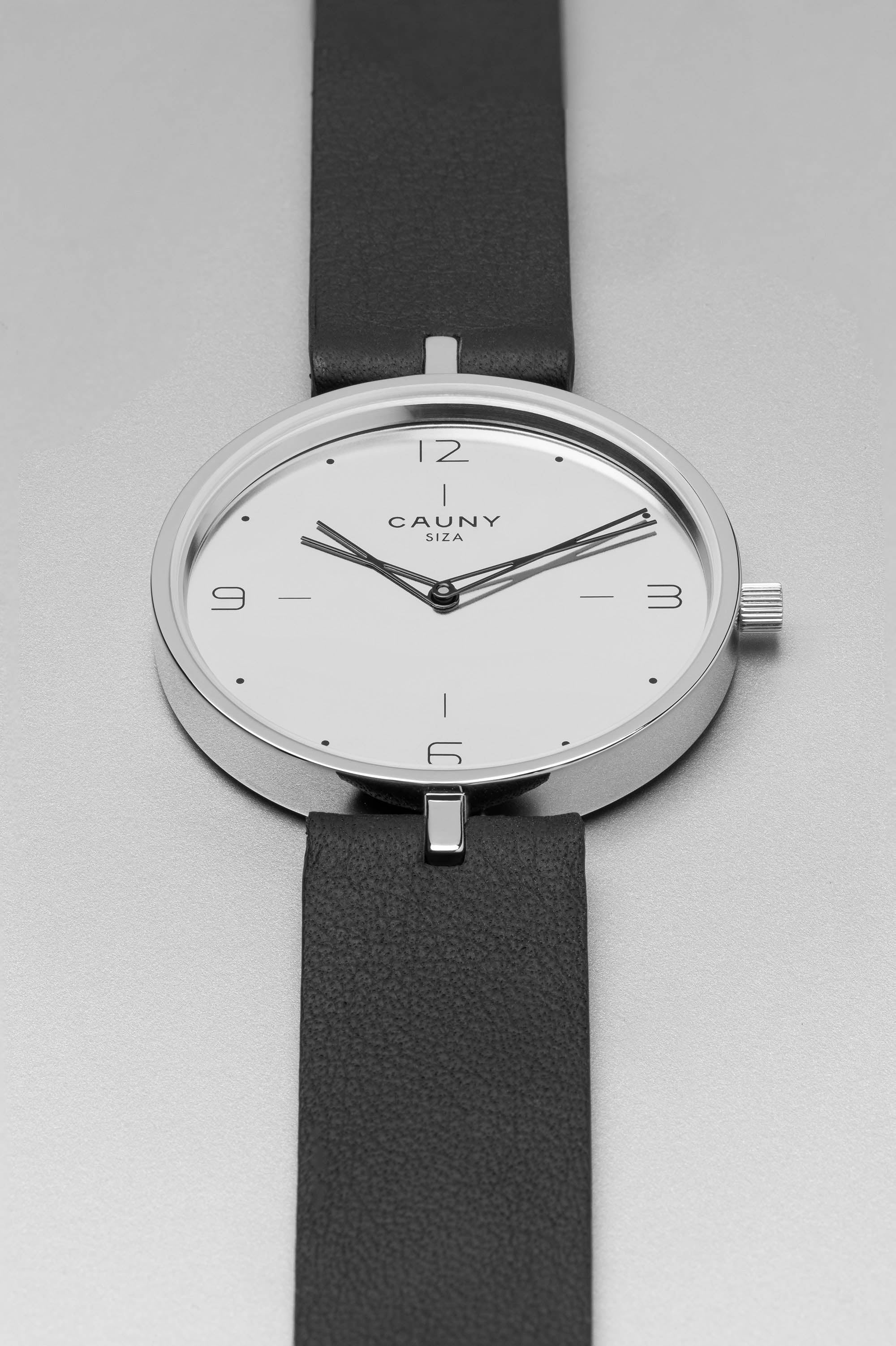 Ana Joalheiros - Relógios Cauny - Relógio para homem Cauny Siza CSZ002 Lateral Prateado