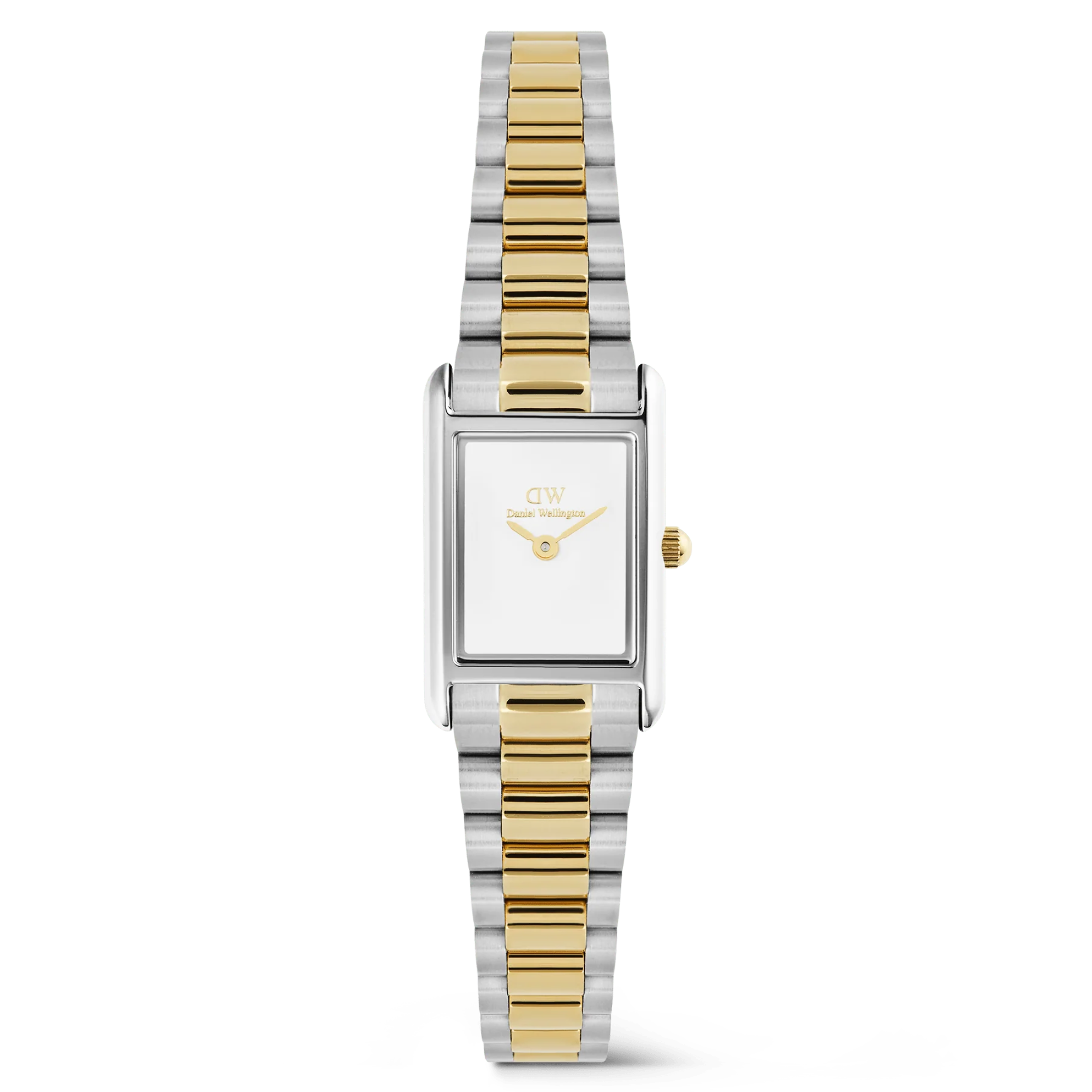 Ana Joalheiros - Relógios Femininos - Relógio para mulher Daniel Wellington Bound Mini 3-Link Two Tone Gold DW00100932