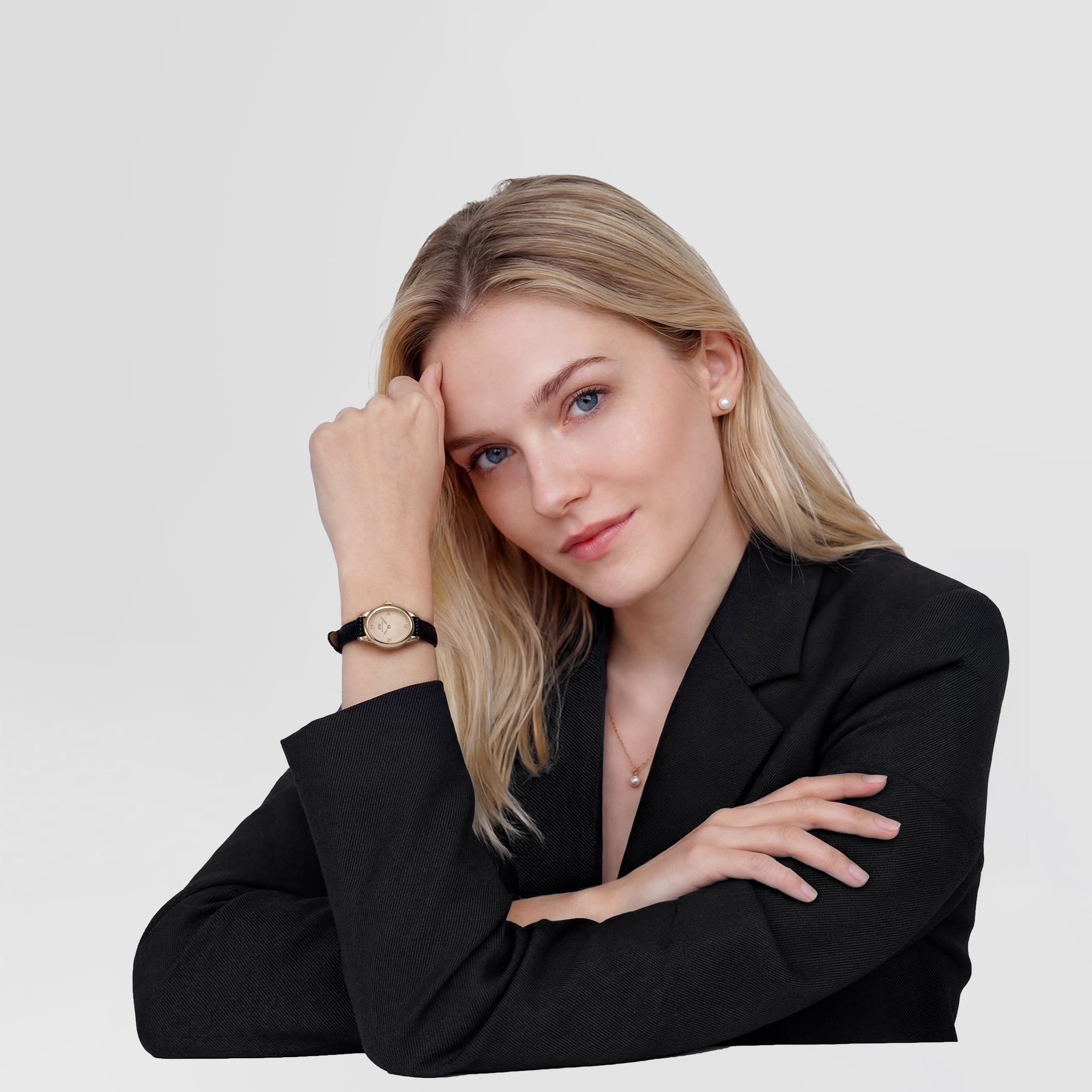 Ana Joalheiros - Relógios Femininos - Relógio para mulher Daniel Wellington Ophelia Mini Black DW00100897 no Pulso