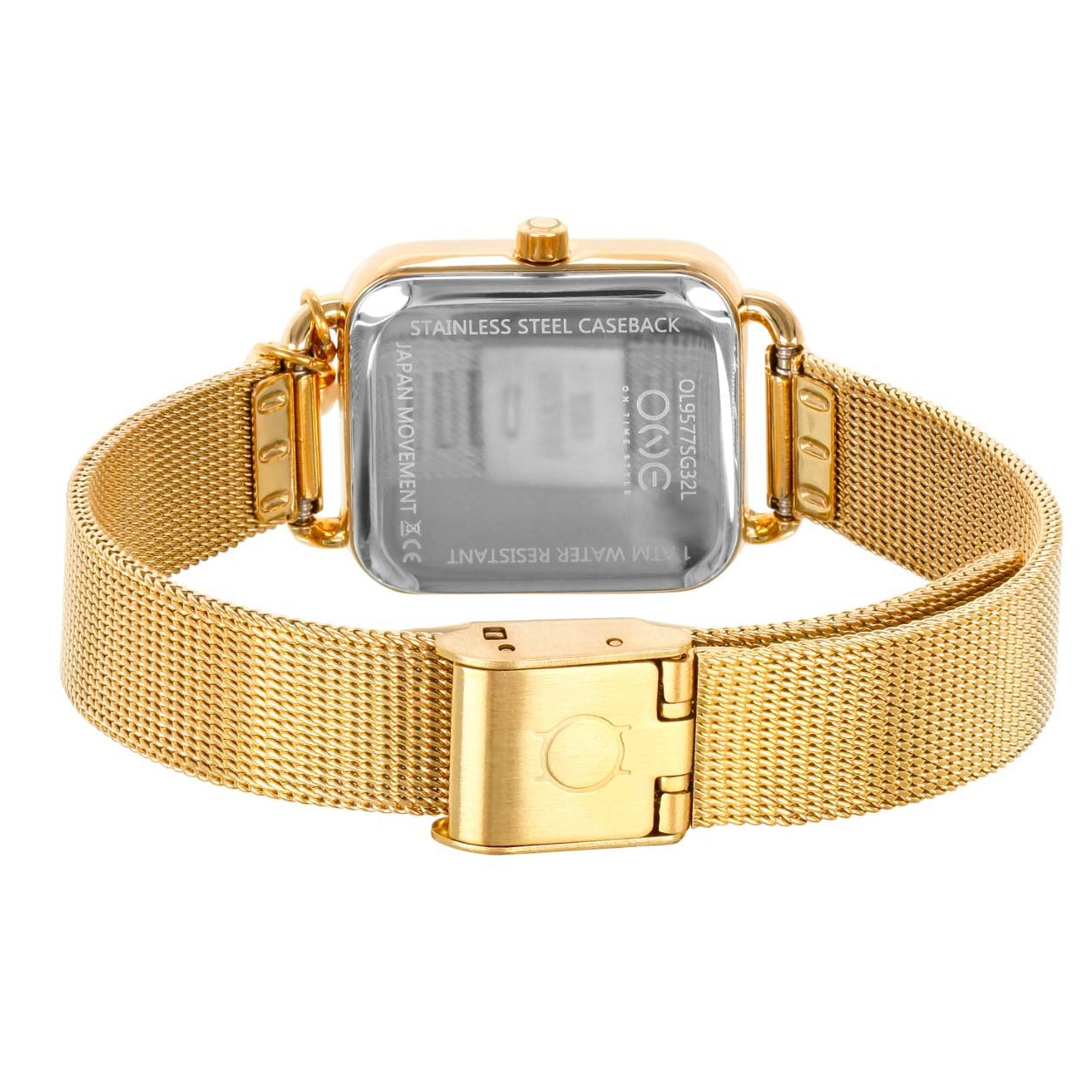 Ana Joalheiros - Relógios One - Relógio para mulher One Charm Fusion Gold OL9577SG32L Caixa