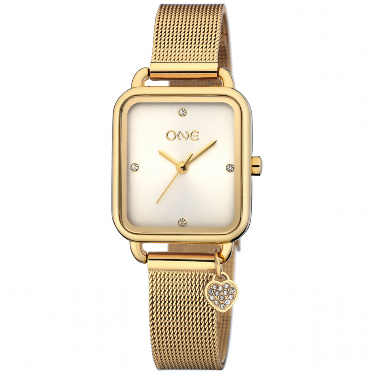 Ana Joalheiros - Relógios One - Relógio para mulher One Charmy Gold OL9577SG61L