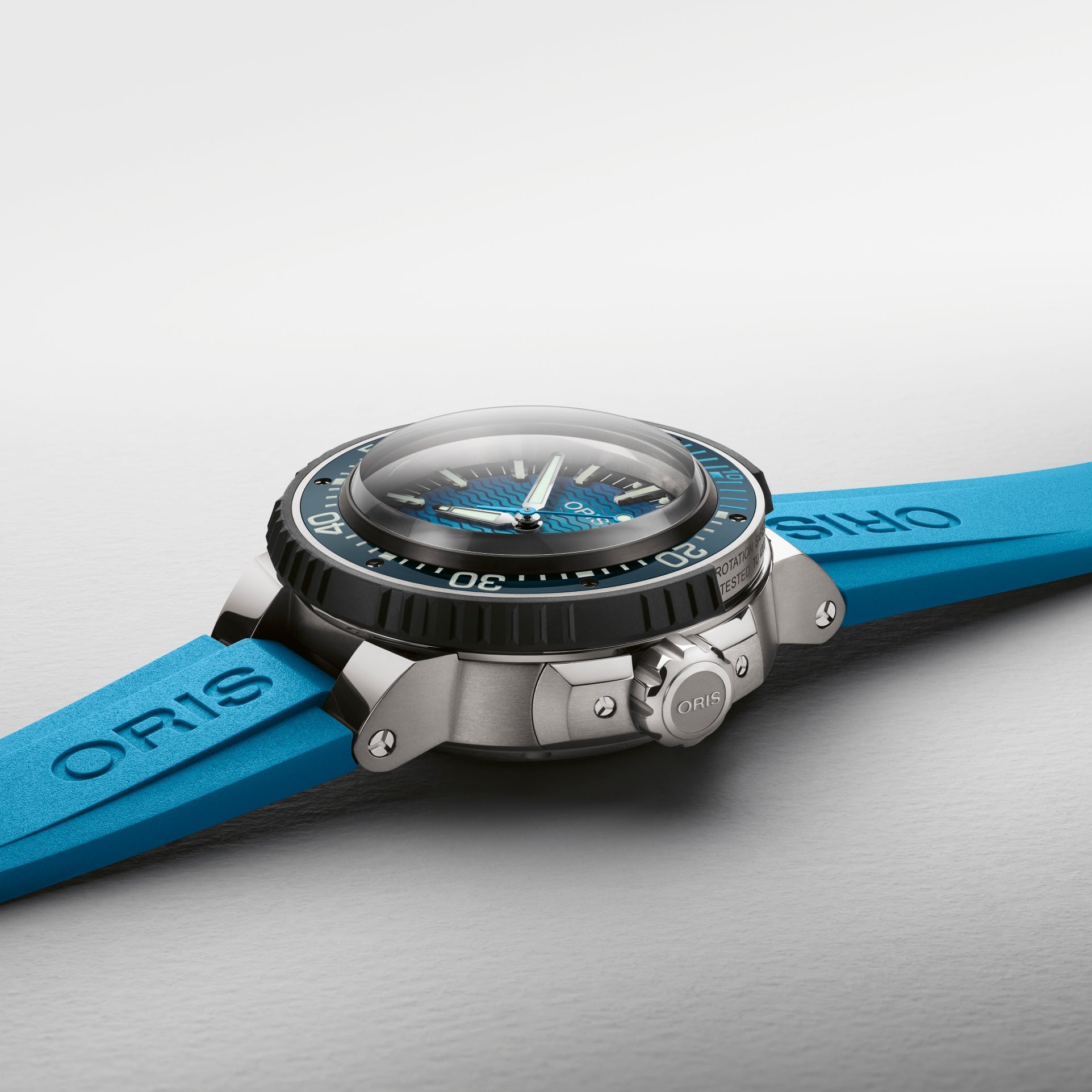 Ana Joalheiros - Relógios Oris - Relógio para homem Oris Aquis Pro 4000M OR400.7777.7155-SET Fecho