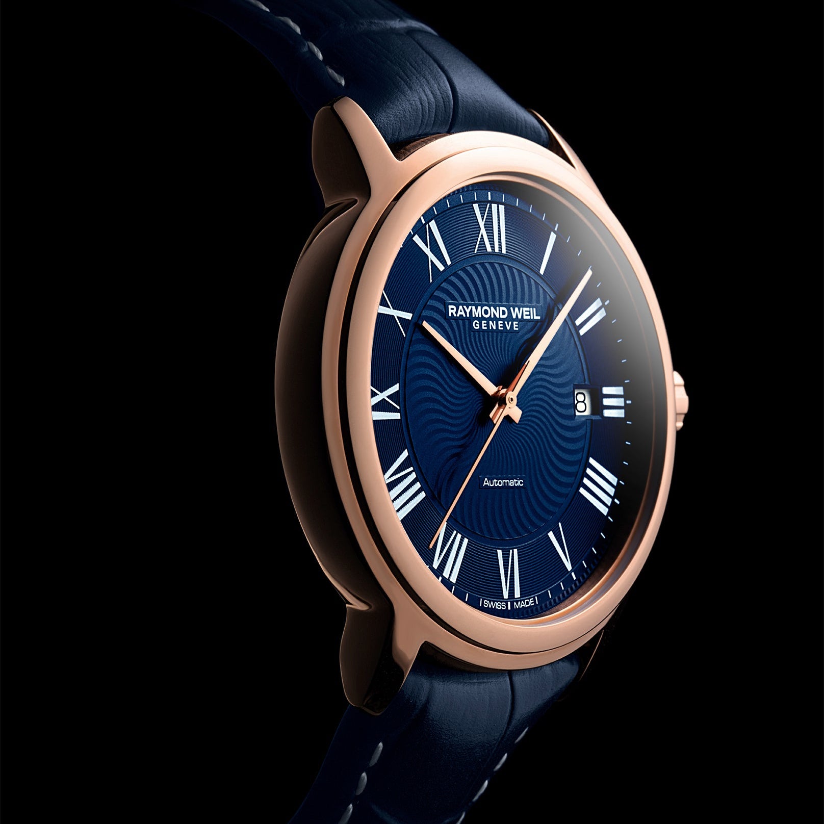 Ana Joalheiros - Relógios Raymond Weil - Relógio para homem Raymond Weil Maestro Plaque 2237-PC5-00508 Lateral