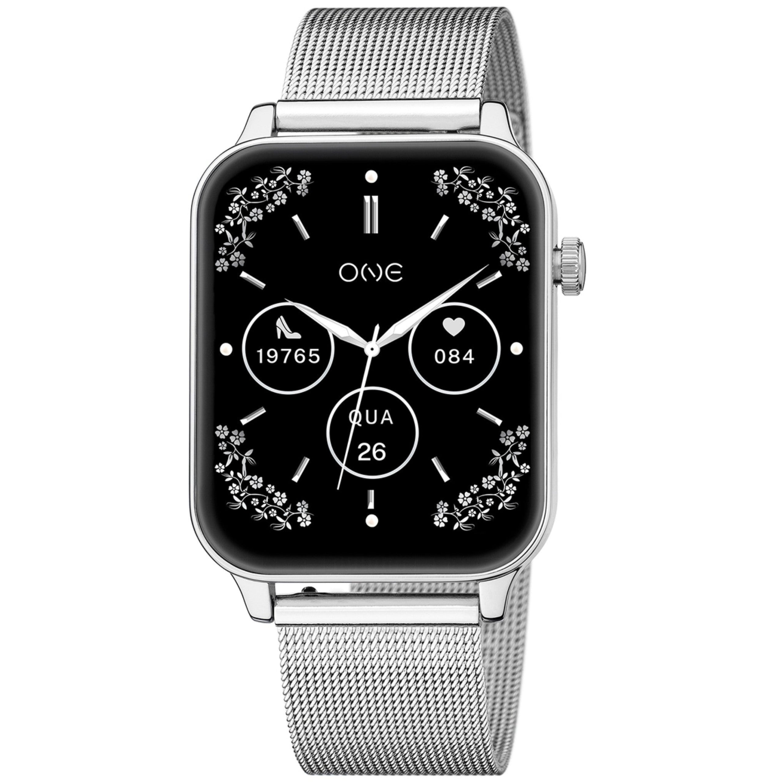 Ana Joalheiros - Relógios One - Relógio Smartwatch Mulher One Frame Silver OSW4197SM61L