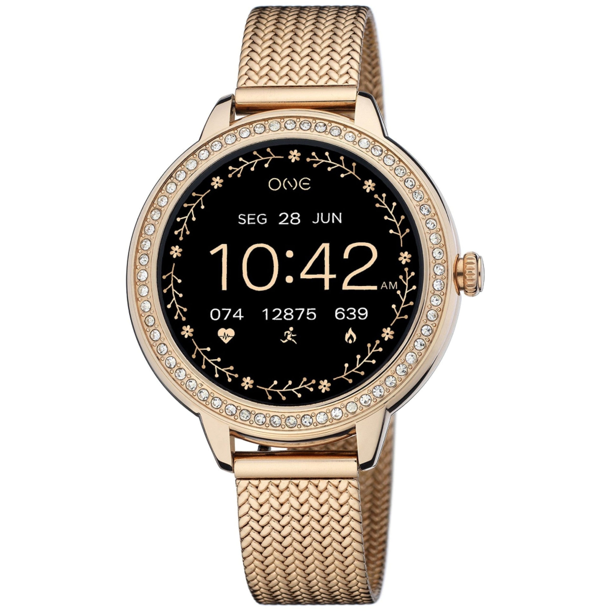 Ana Joalheiros - Relógios One - Relógio Smartwatch Mulher One Queen Call Silver Mesh OSW9811RM51L