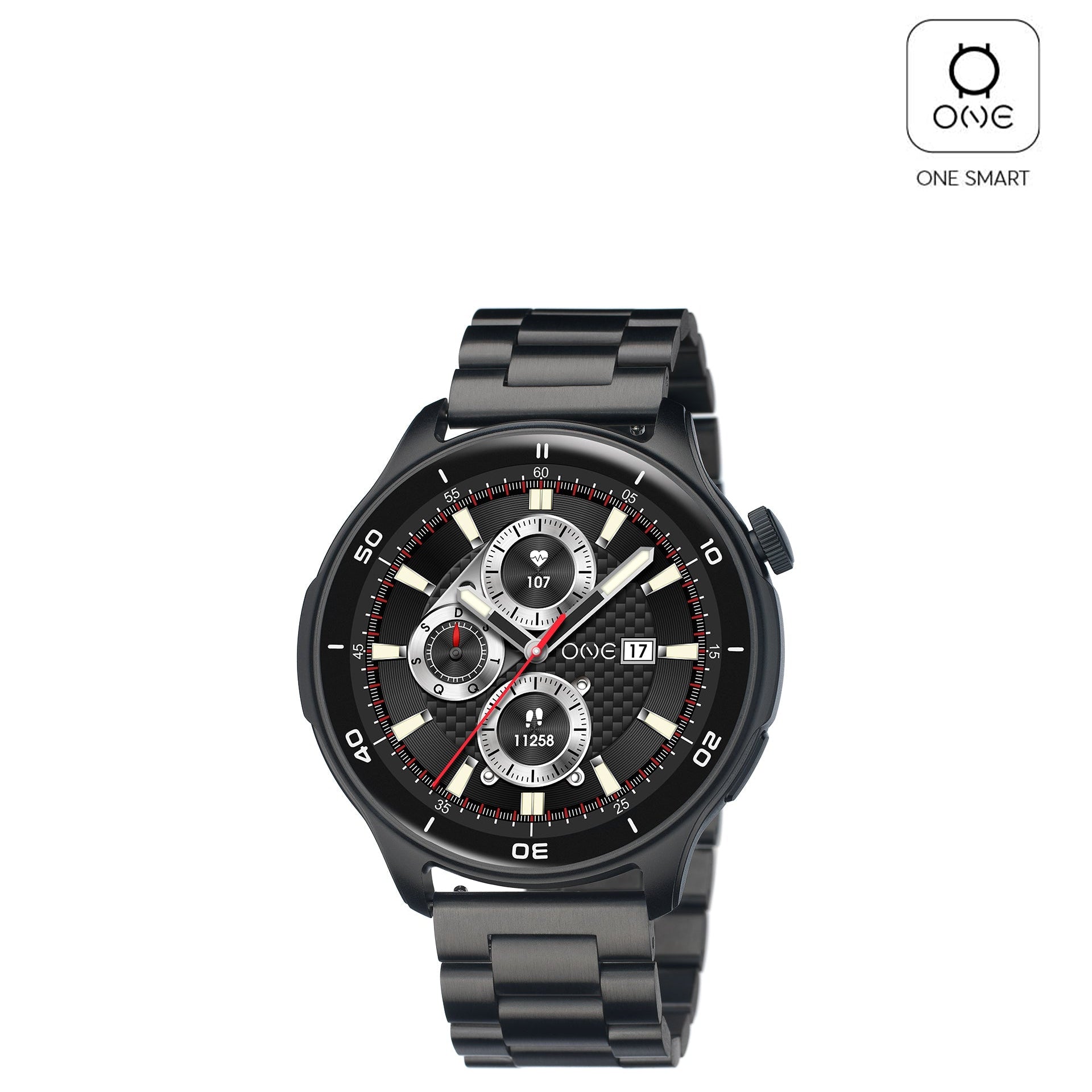 Ana Joalheiros - Relógios One - Relógio Smartwatch Homem Smartwatch One Men Explorer GPS Black Links OSW9822BL51L no Aplicação