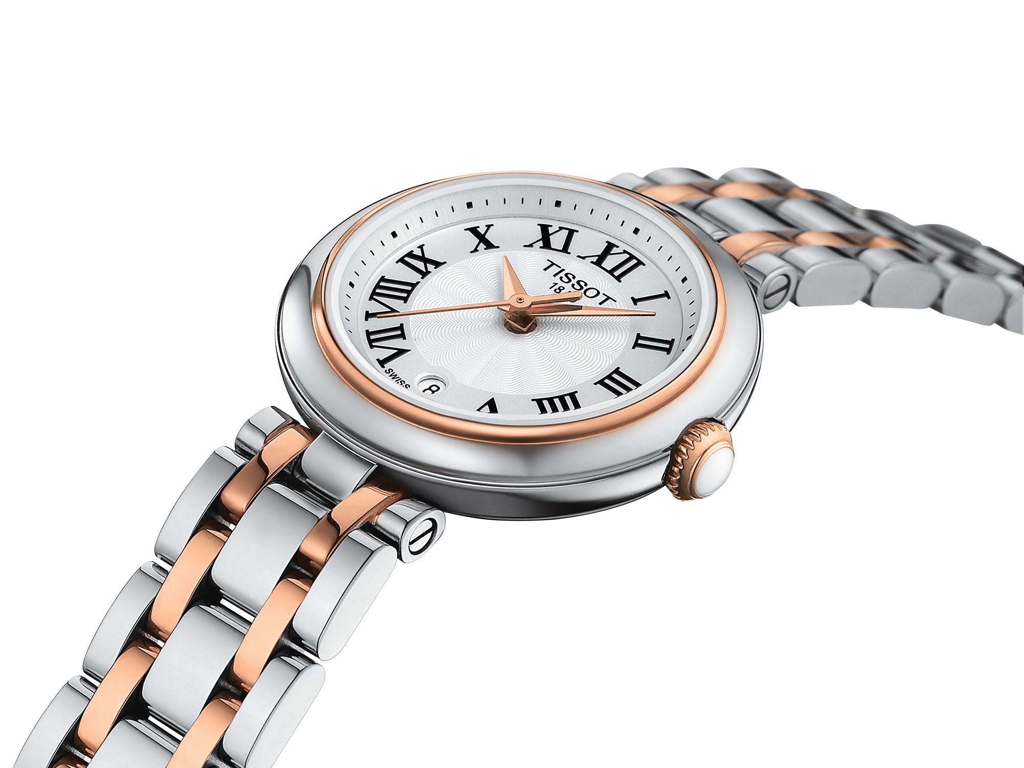 Ana Joalheiros - Relógios Tissot - Relógio para mulher Tissot Belissima Small lady T126.010.22.013.01 Lateral