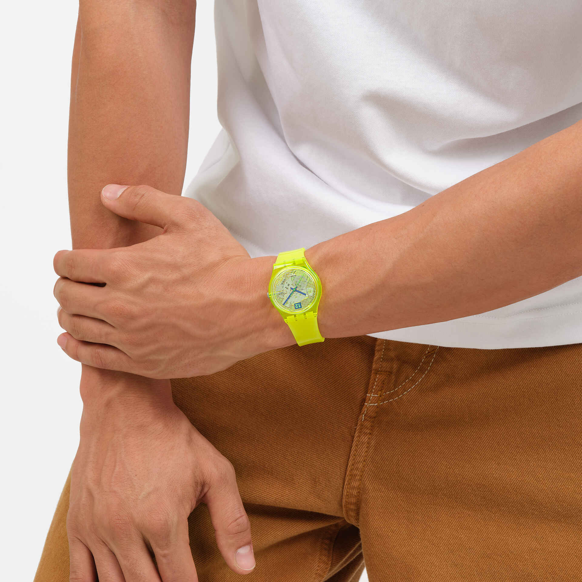 Relógio Swatch LUMINOUSLY LEMON