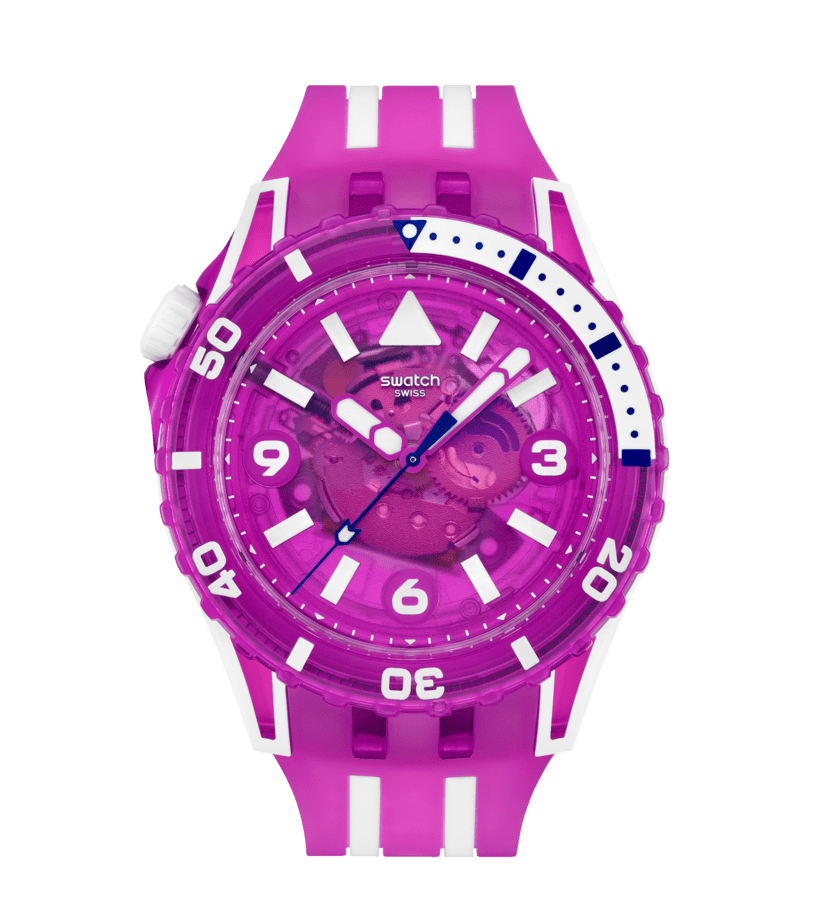 Relógio swatch SCUBAQUA Flower hat