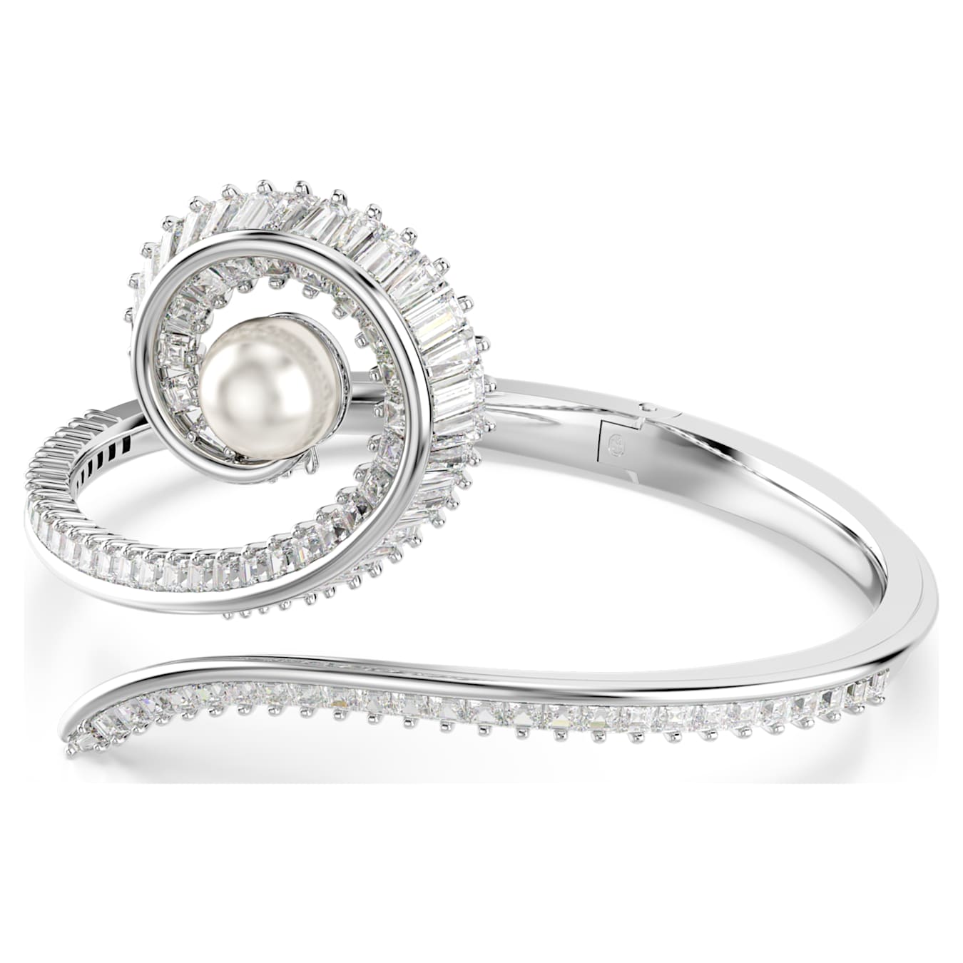 Pulseira Ariana Grande x Swarovski bangle Crystal pearl - Ana Joalheiros