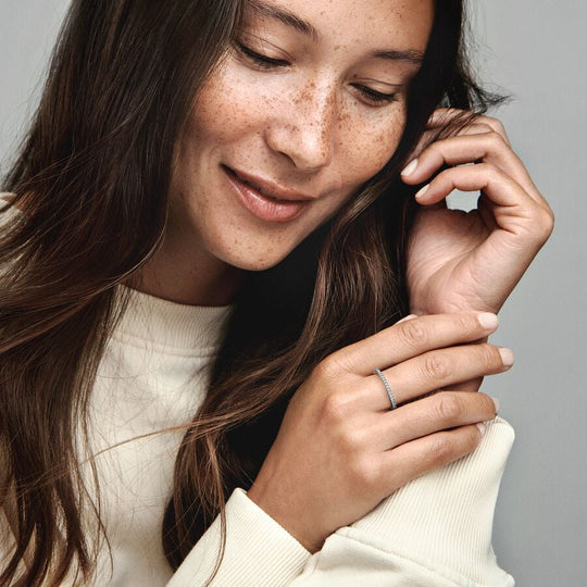 Anel Pandora Sterling - Ana Joalheiros