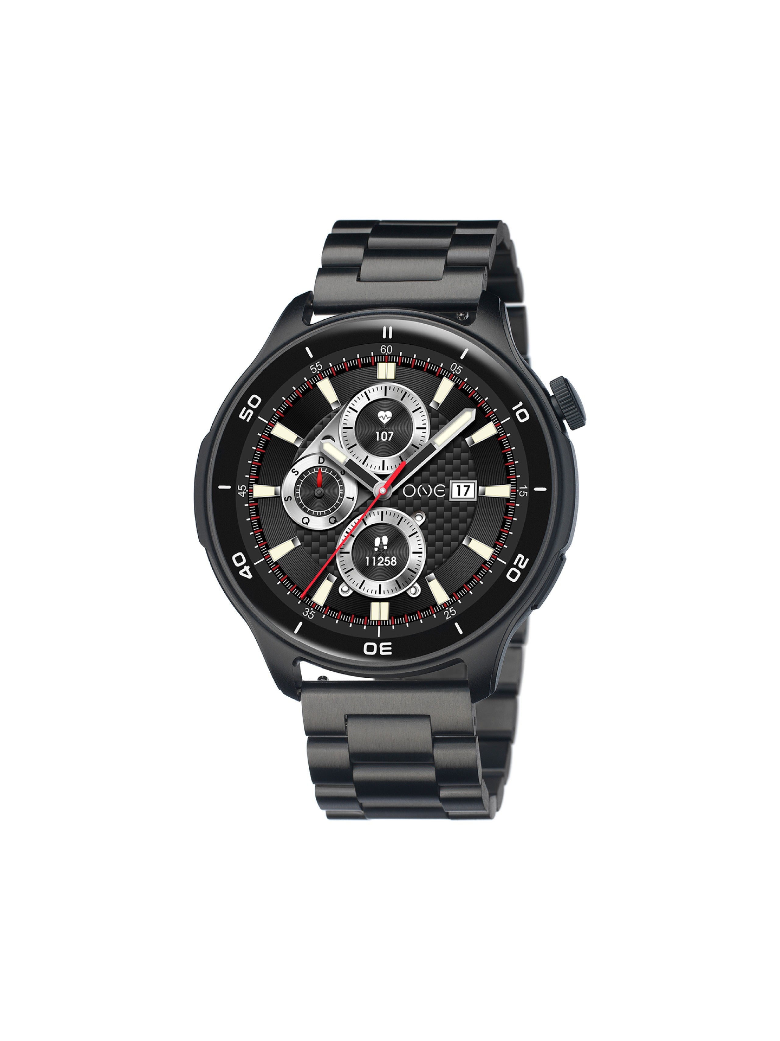 Smartwatch One Men Explorer GPS Black Links - Ana Joalheiros