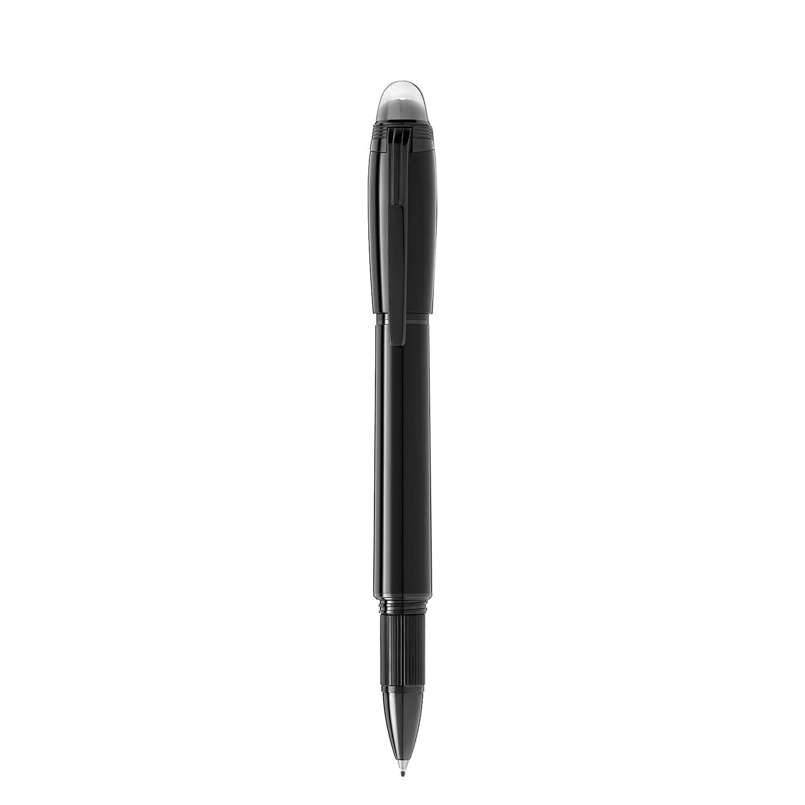 MONT BLANC CANETA FINELINER STARWLAKER BLACK COSMOS - Ana Joalheiros