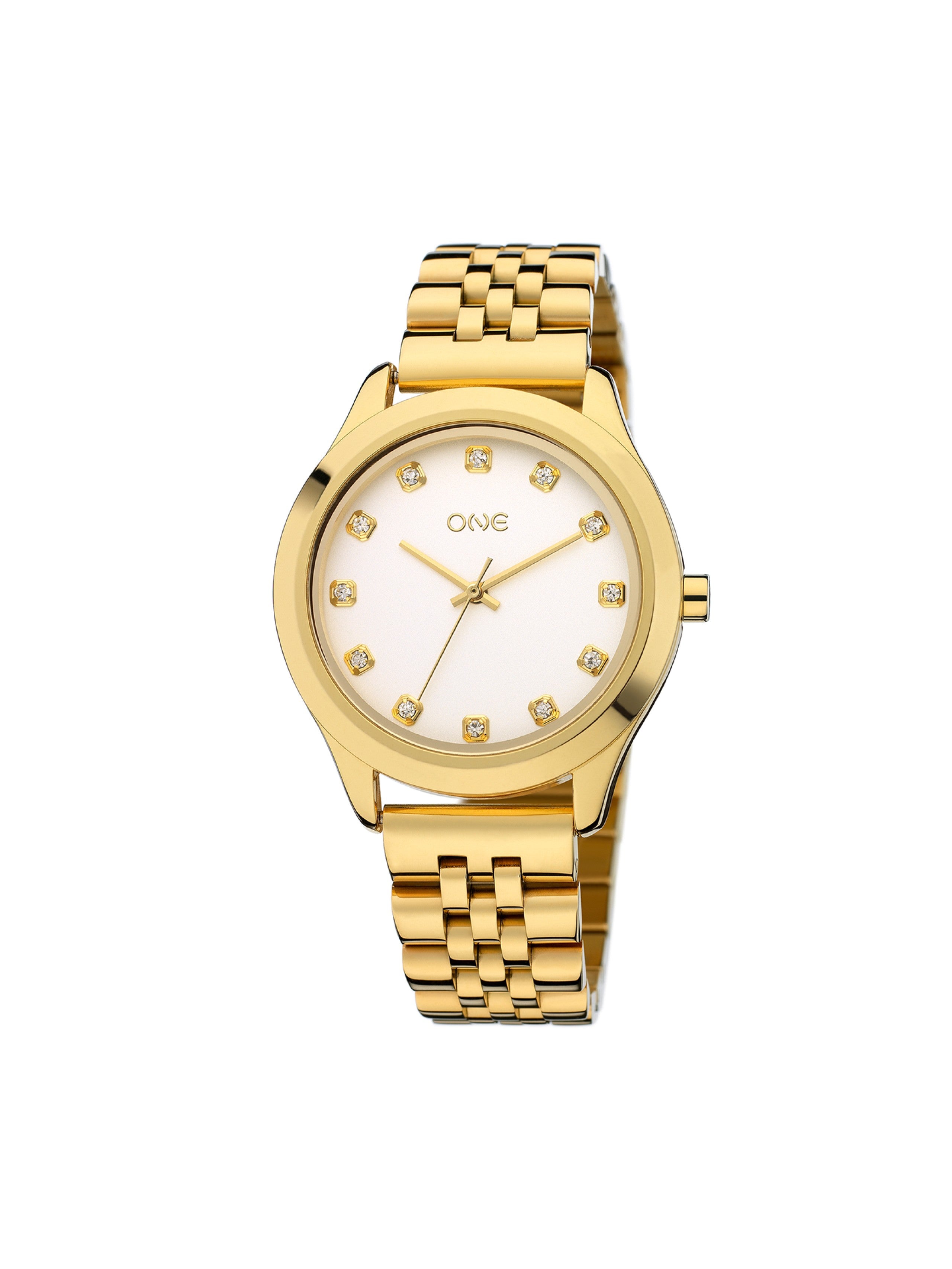 Relogio One Senhora Twin Gold Links - Ana Joalheiros