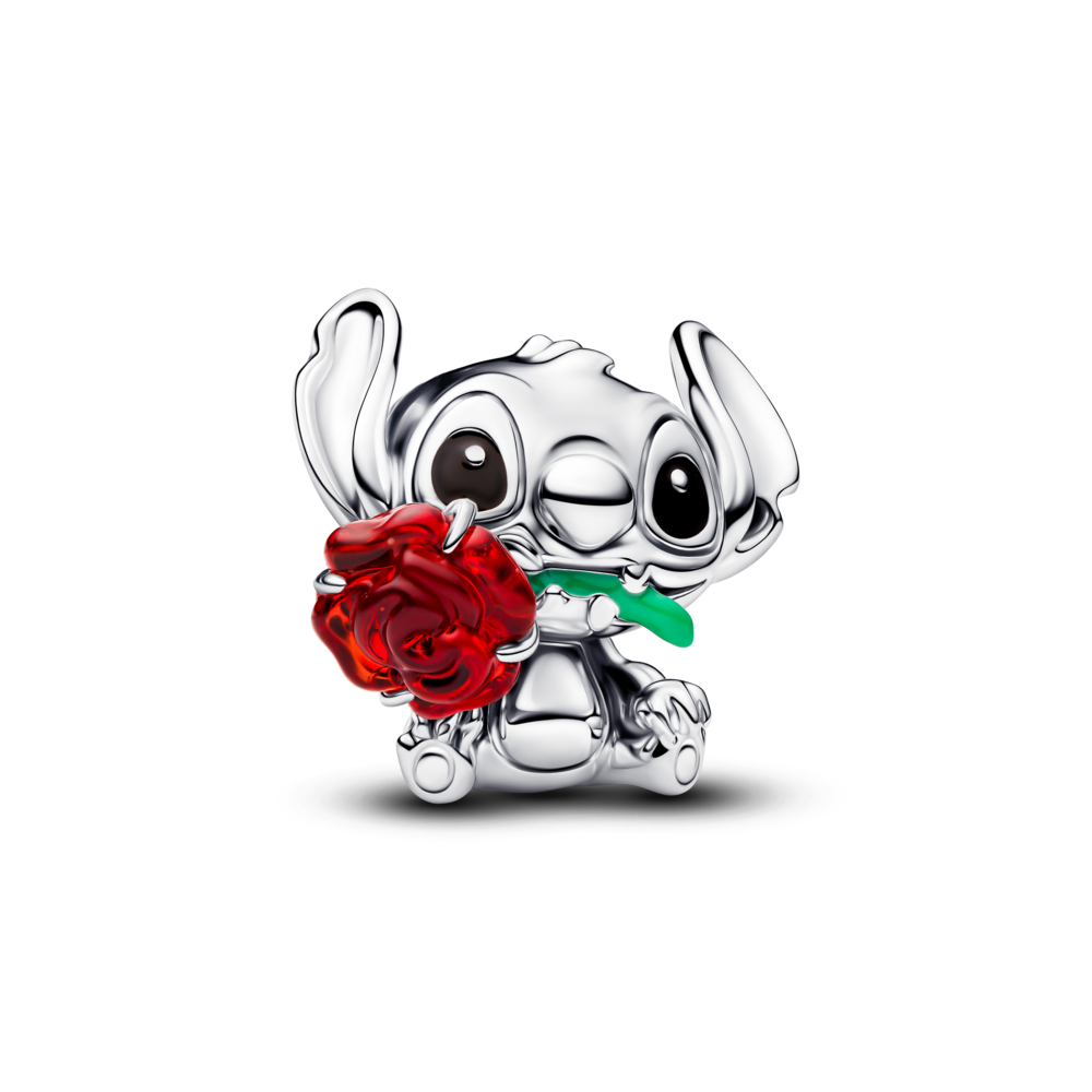Pendente Pandora Disney Stitch Murano Glass