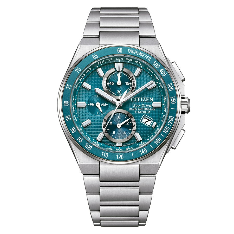 CITIZEN Eco Drive Radiocontrolado H804 Super Titanium