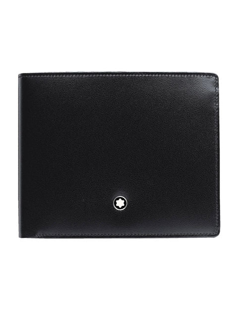 MONT BLANC Meisterstuck WALLET 6cc View Pockets Black - Ana Joalheiros