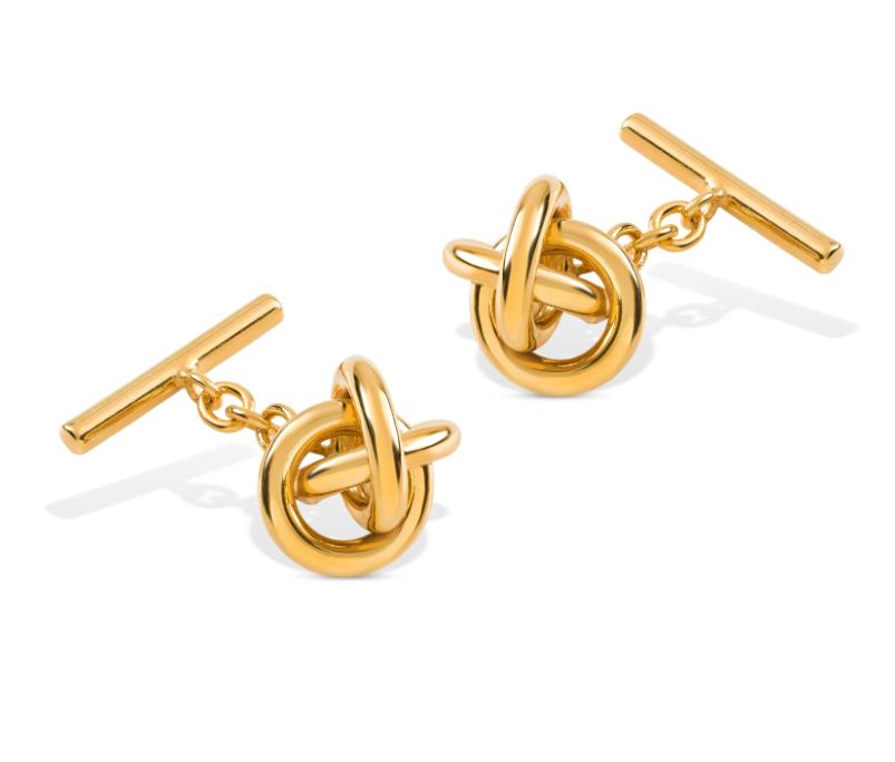 sara sousa pinto Knot botões de punho - Ana Joalheiros