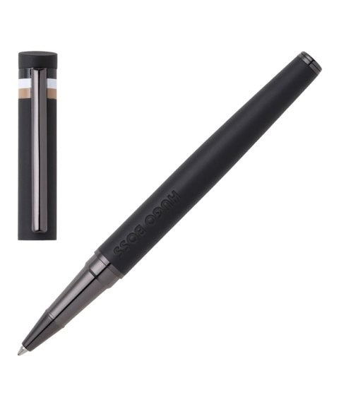 Caneta Hugo Boss Rollerball Loop Black Iconic