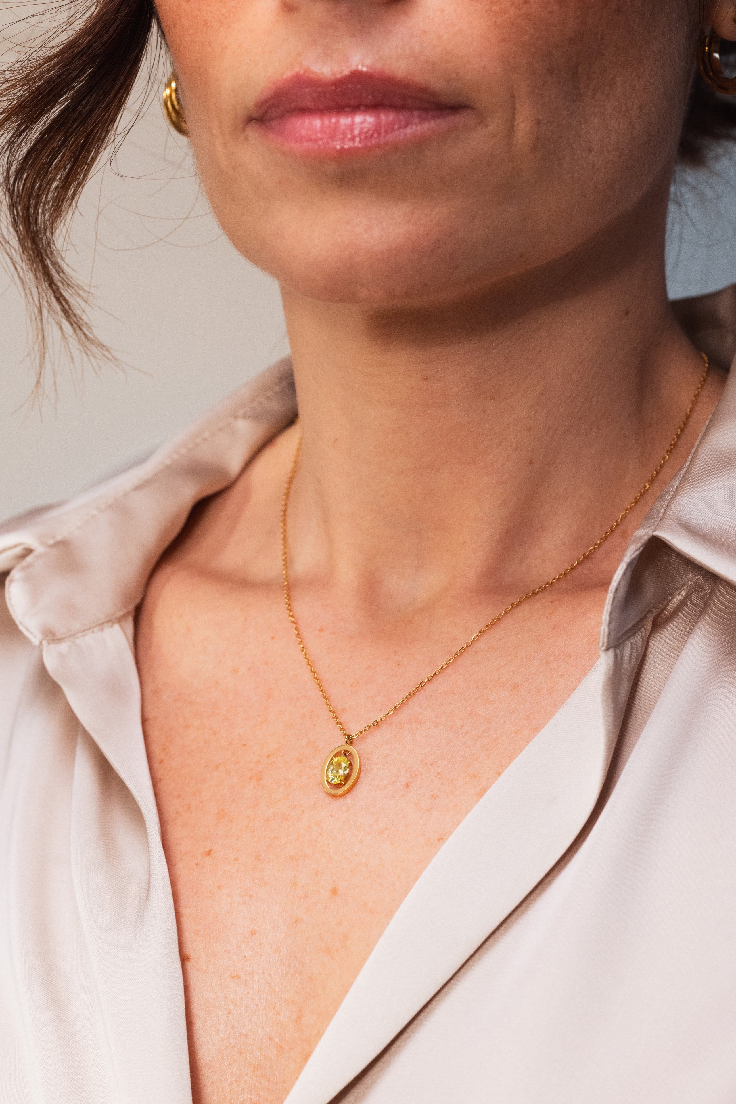 One Lady October Necklace - Health