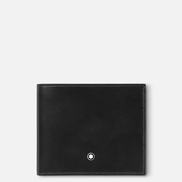 MONT BLANC CARTEIRA PELE Meisterstuck Wallet 8CC Black - Ana Joalheiros
