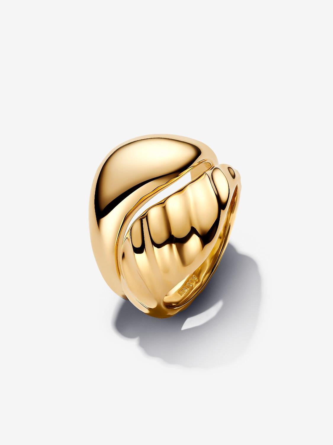 Anel Pandora Rippled - Ana Joalheiros