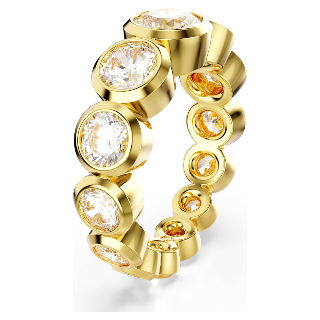 Anel Swarovski Round cuts white - Ana Joalheiros