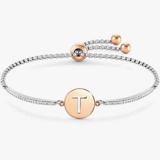 Pulseira Nomination Milleluci Letra T - Ana Joalheiros