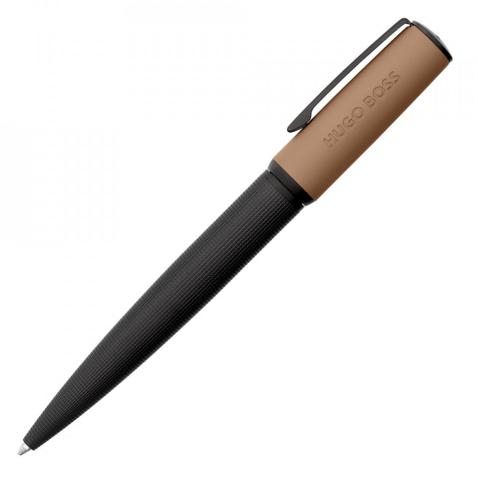Caneta Hugo Boss Arche Iconic Camel