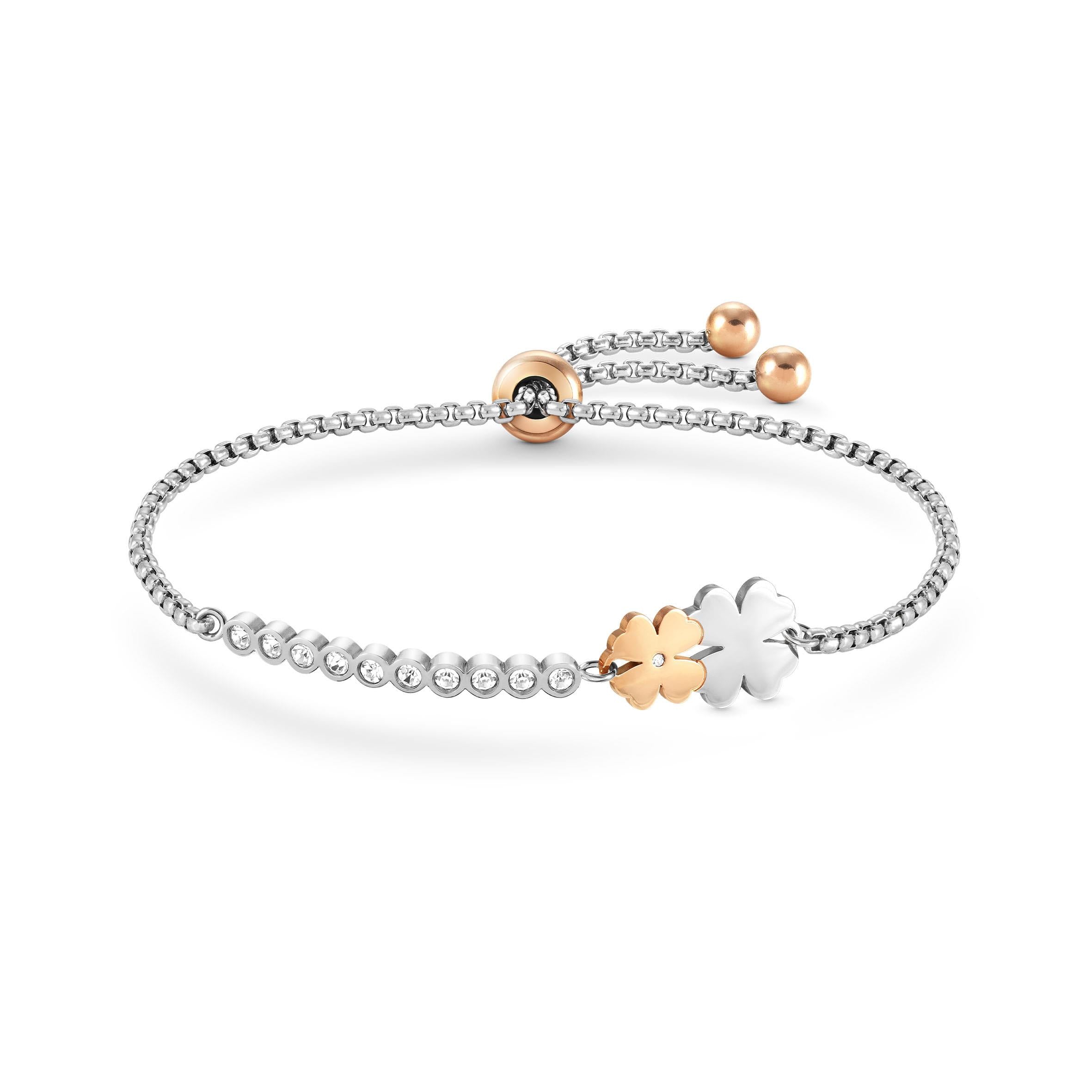 Pulseira Nomination Milleluci trevo duplo - Ana Joalheiros