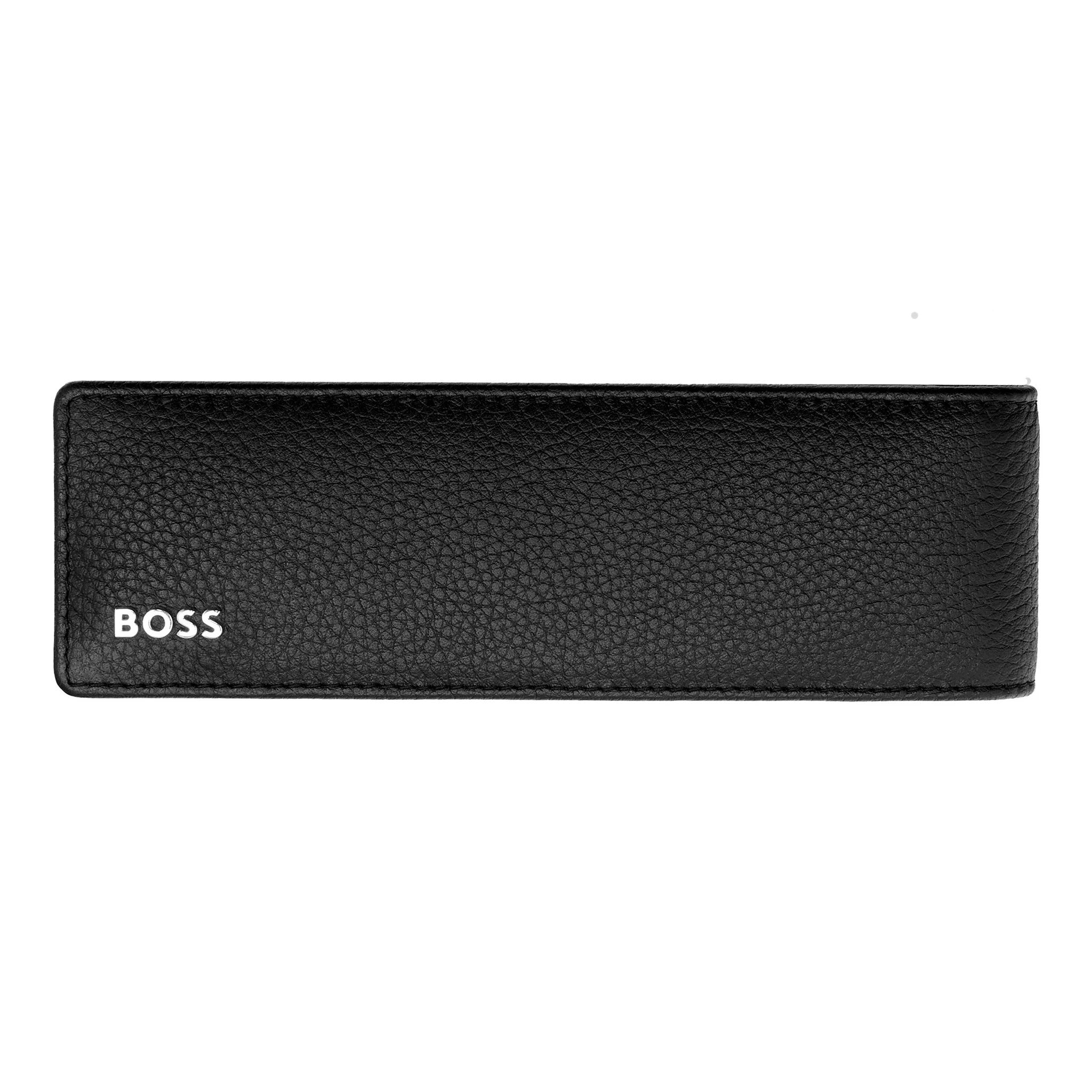 Porta-Canetas Hugo Boss duplo Classic Grained Black