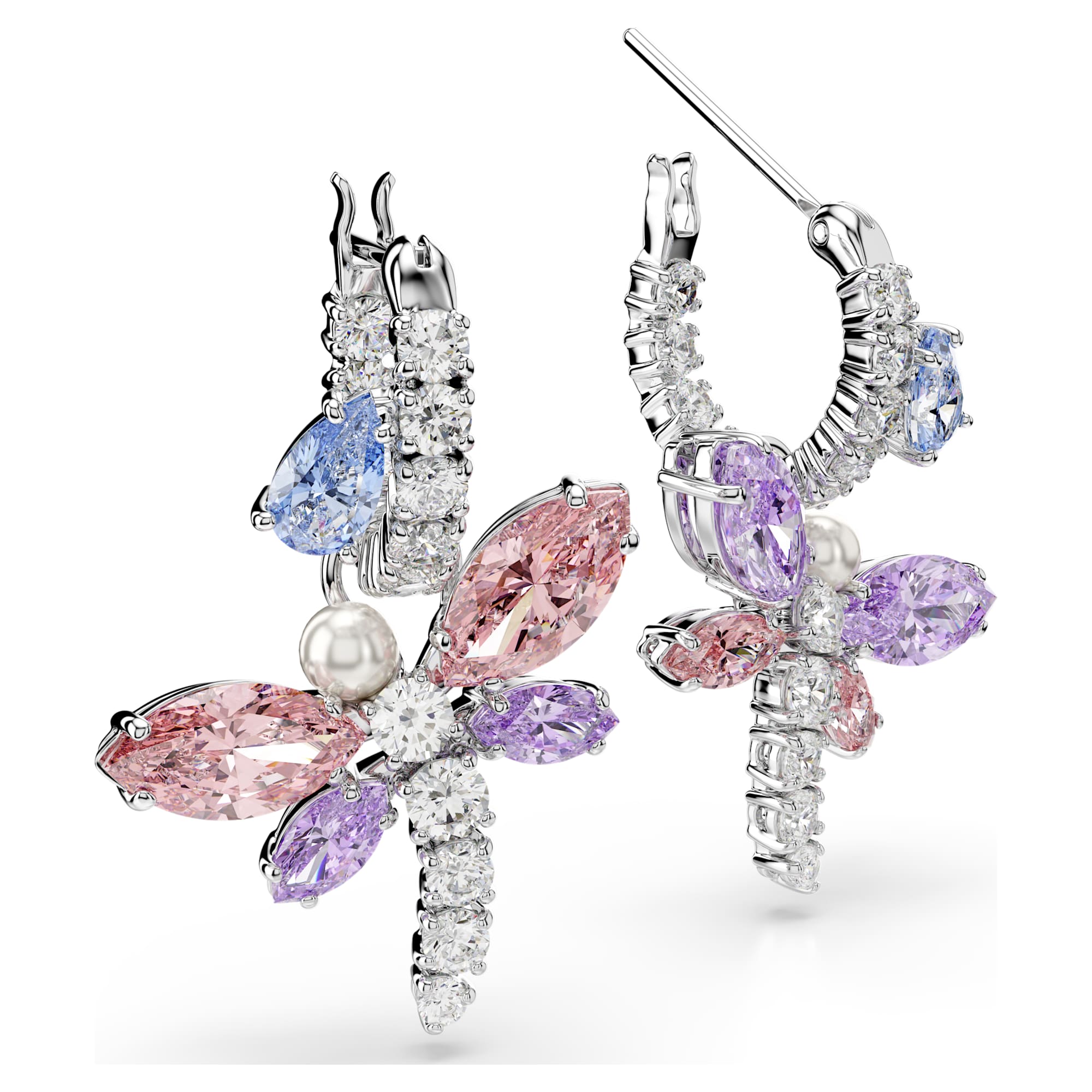 Brincos compridos Ariana Grande x Swarovski