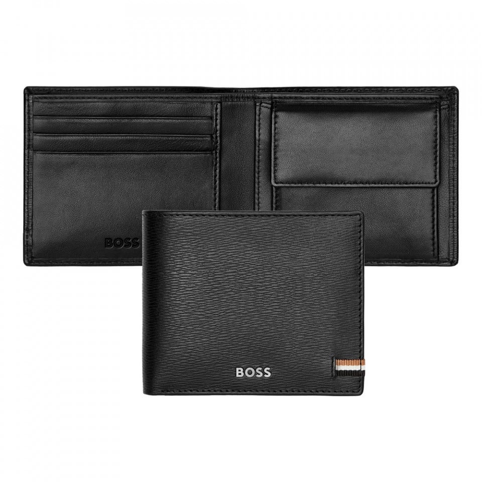 Carteira Hugo Boss 3 Cartões e Porta Moedas