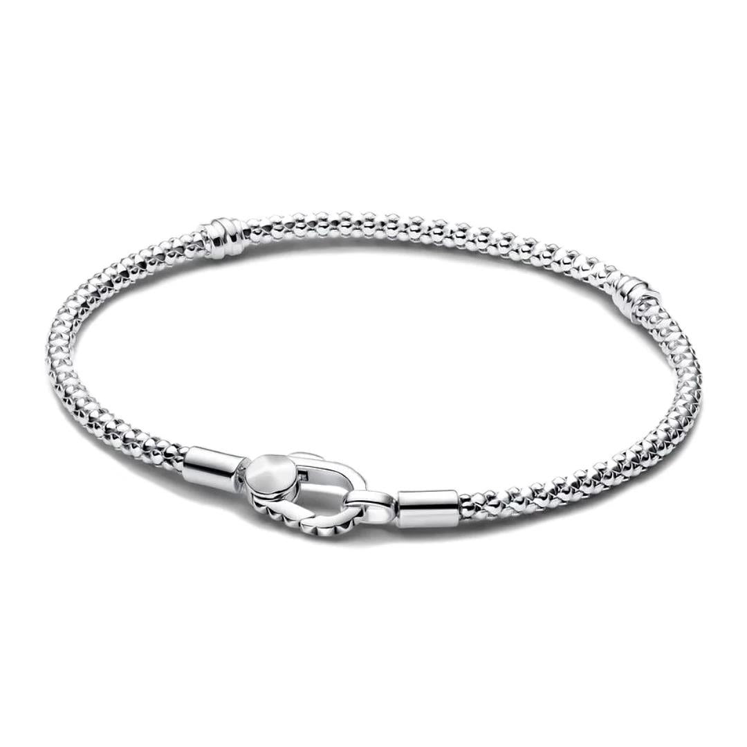 Pulseira Pandora Studded Chain Sterling - Ana Joalheiros