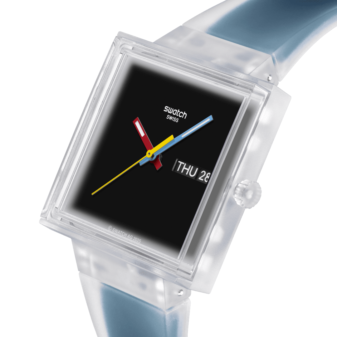 Relógio Swatch WHAT IF...SEE THRU BLACK
