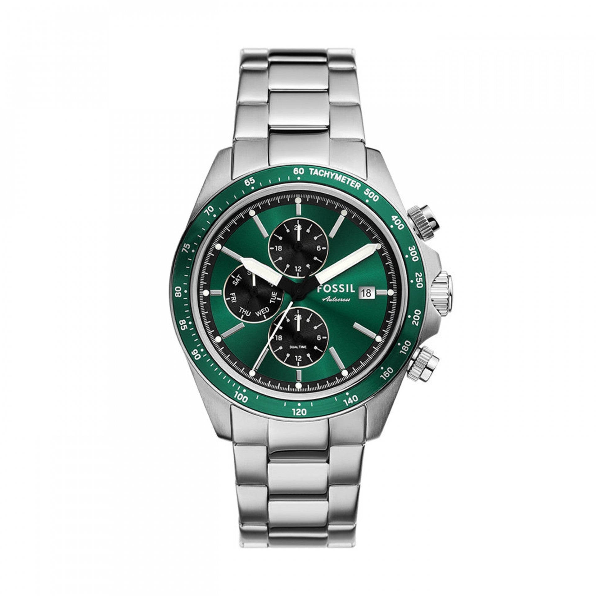 Fossil Autocross Green Watch